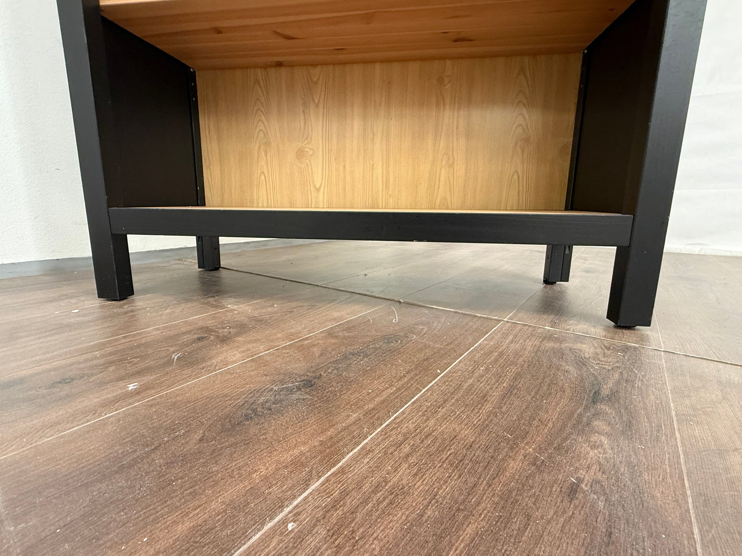 Ikea HEMNES Kirjahylly, mustanruskea/vaaleanruskea, 90x197 cm Kalustori