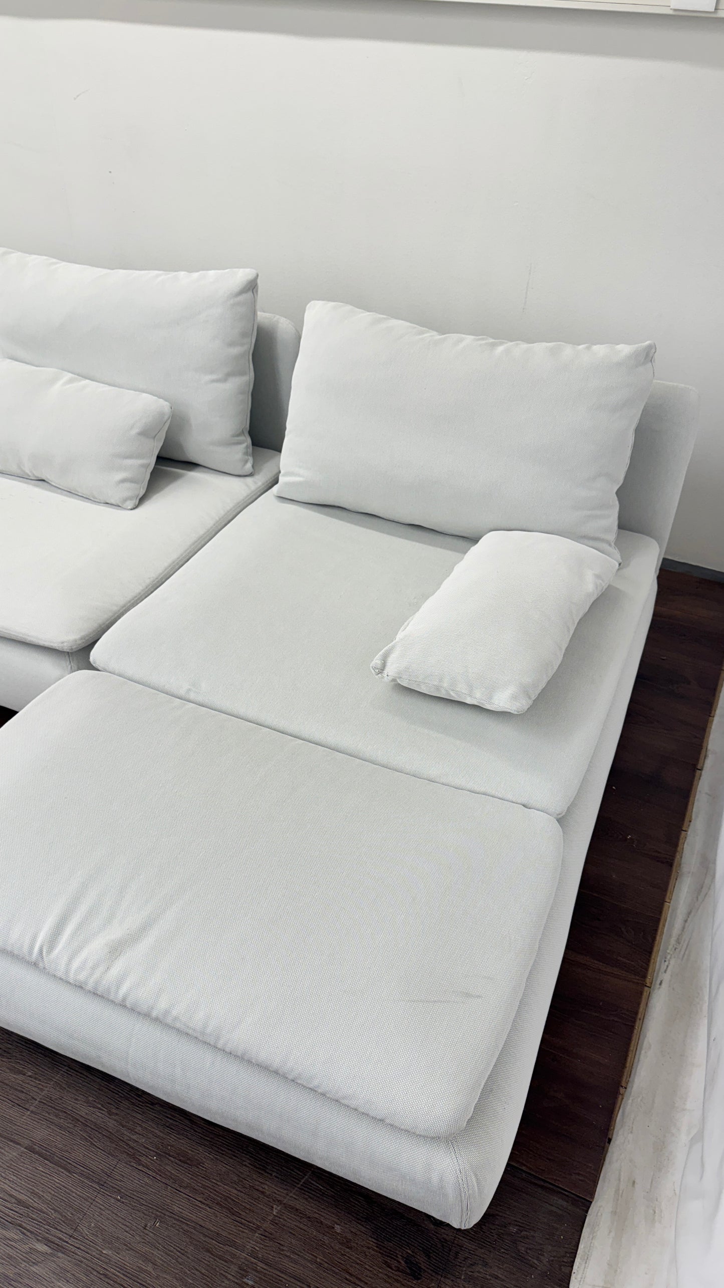 Ikea SÖDERHAMN
4:n istuttava sohva + divaani, Blekinge/valkoinen Kalustori