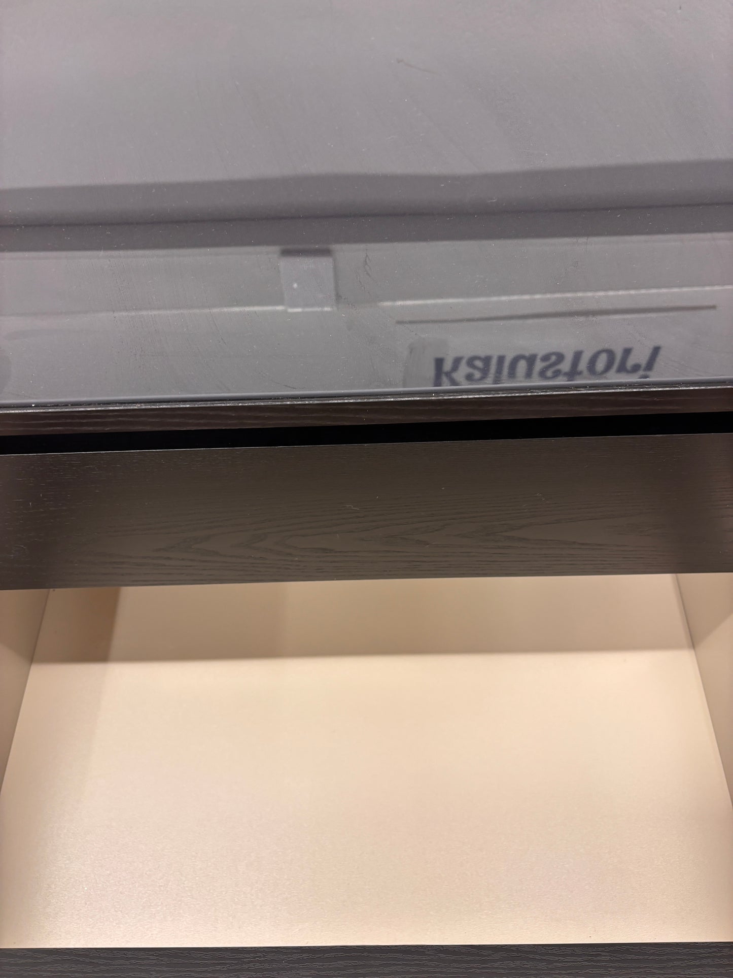 Ikea Malm 6 Laatikkoa Lipasto, musta, 160x78 cm/Senkki (Lasilevyllä) Kalustori