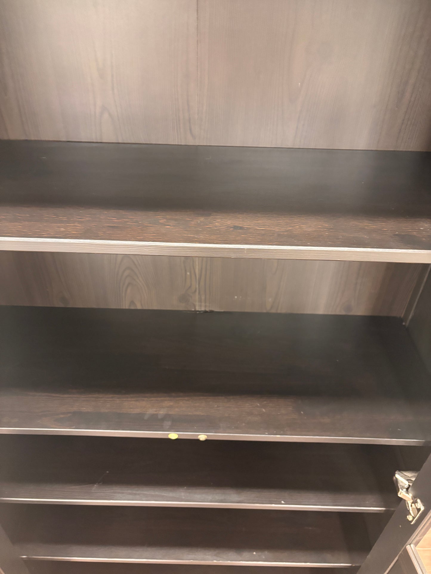 IKEA Hemnes ,vitriinikaappi ,mustanruskea Kalustori