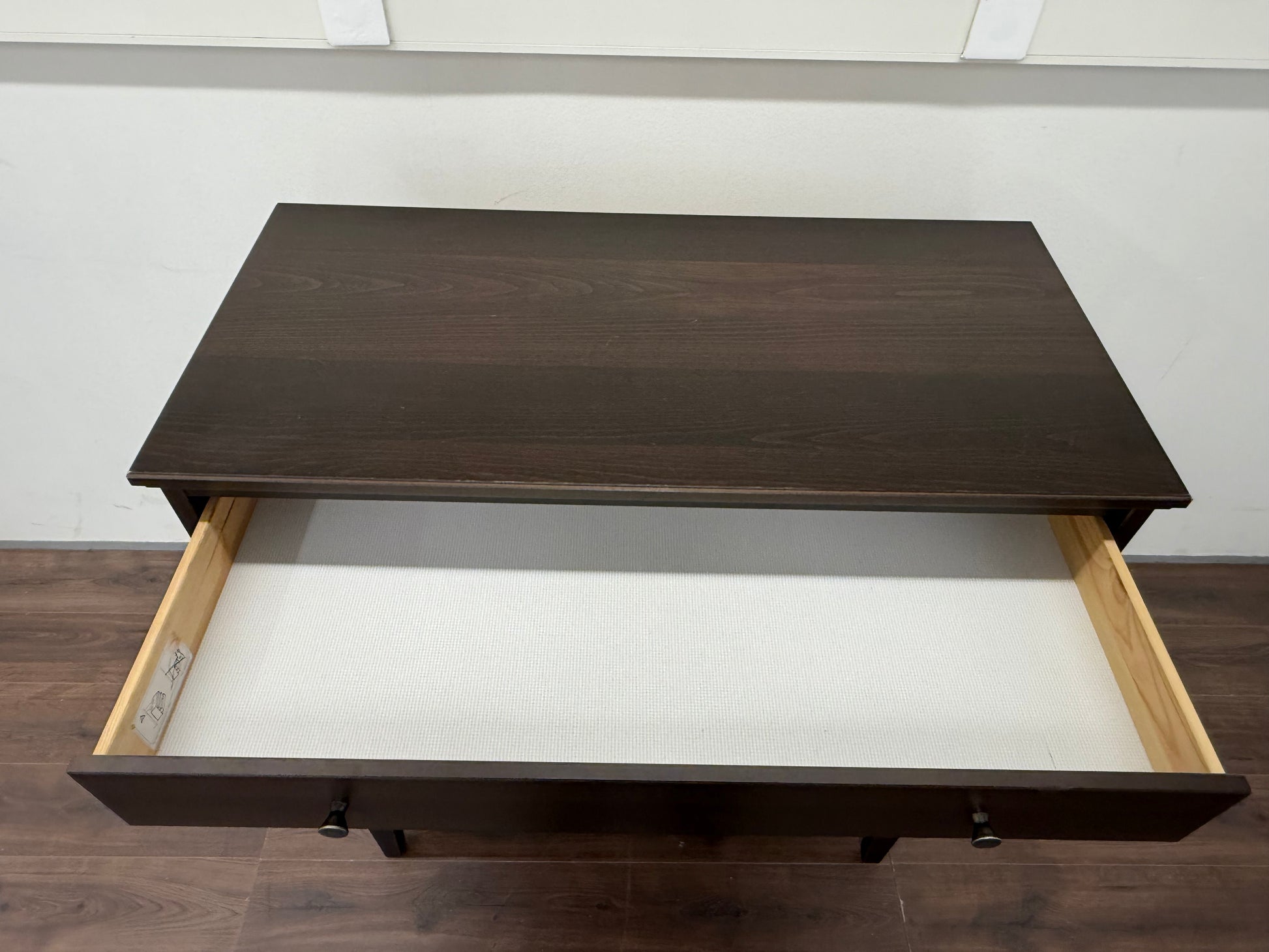 Ikea IDANÄS Lipasto, 4 laatikkoa, tummanruskea petsattu, 104x118 cm Kalustori