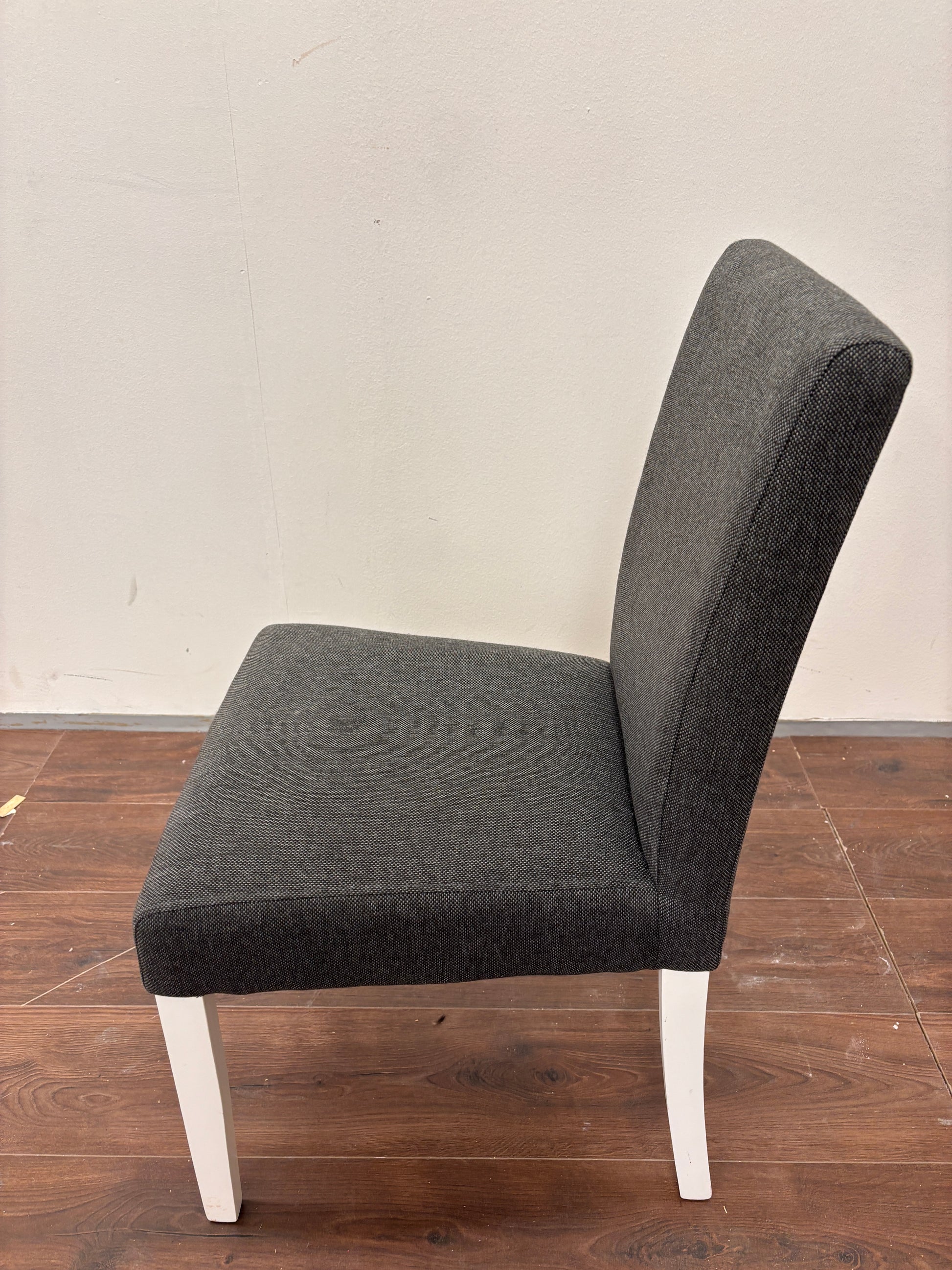 Ikea BERGMUND Tuoli, valkoinen/Gunnared keskiharmaa Kalustori