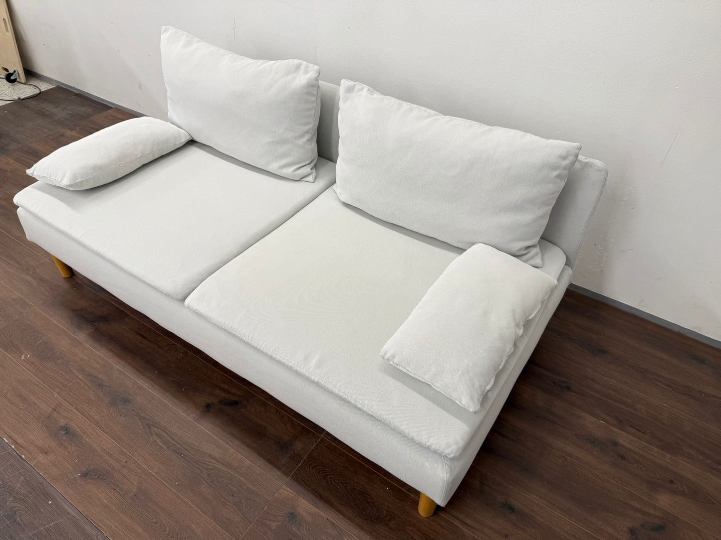 Ikea Söderhamn Finnsta Valkoinen 3 Istuttava Sohva Kalustori