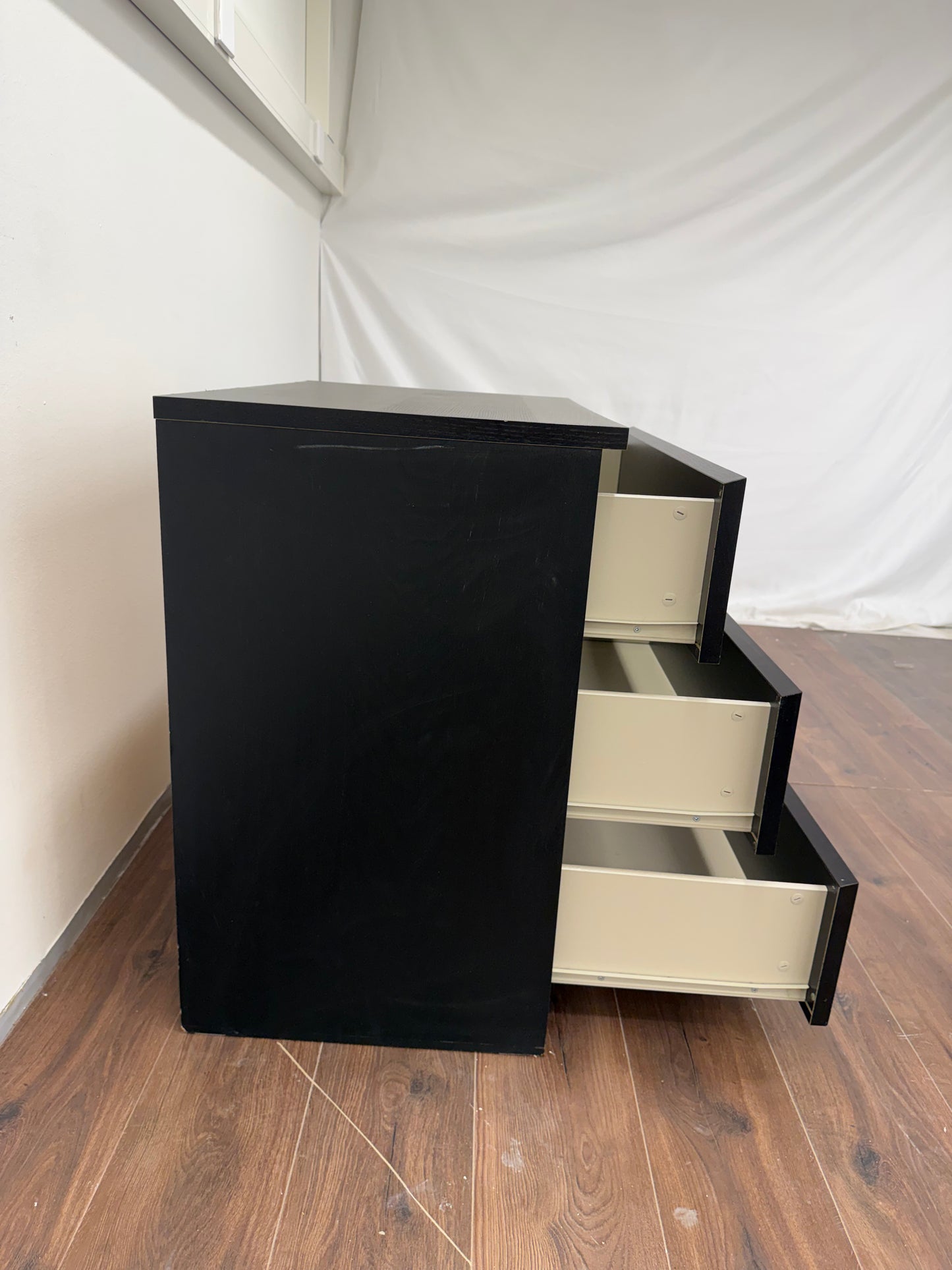 Ikea MALM Lipasto, 3 laatikkoa, 80x78 cm Kalustori