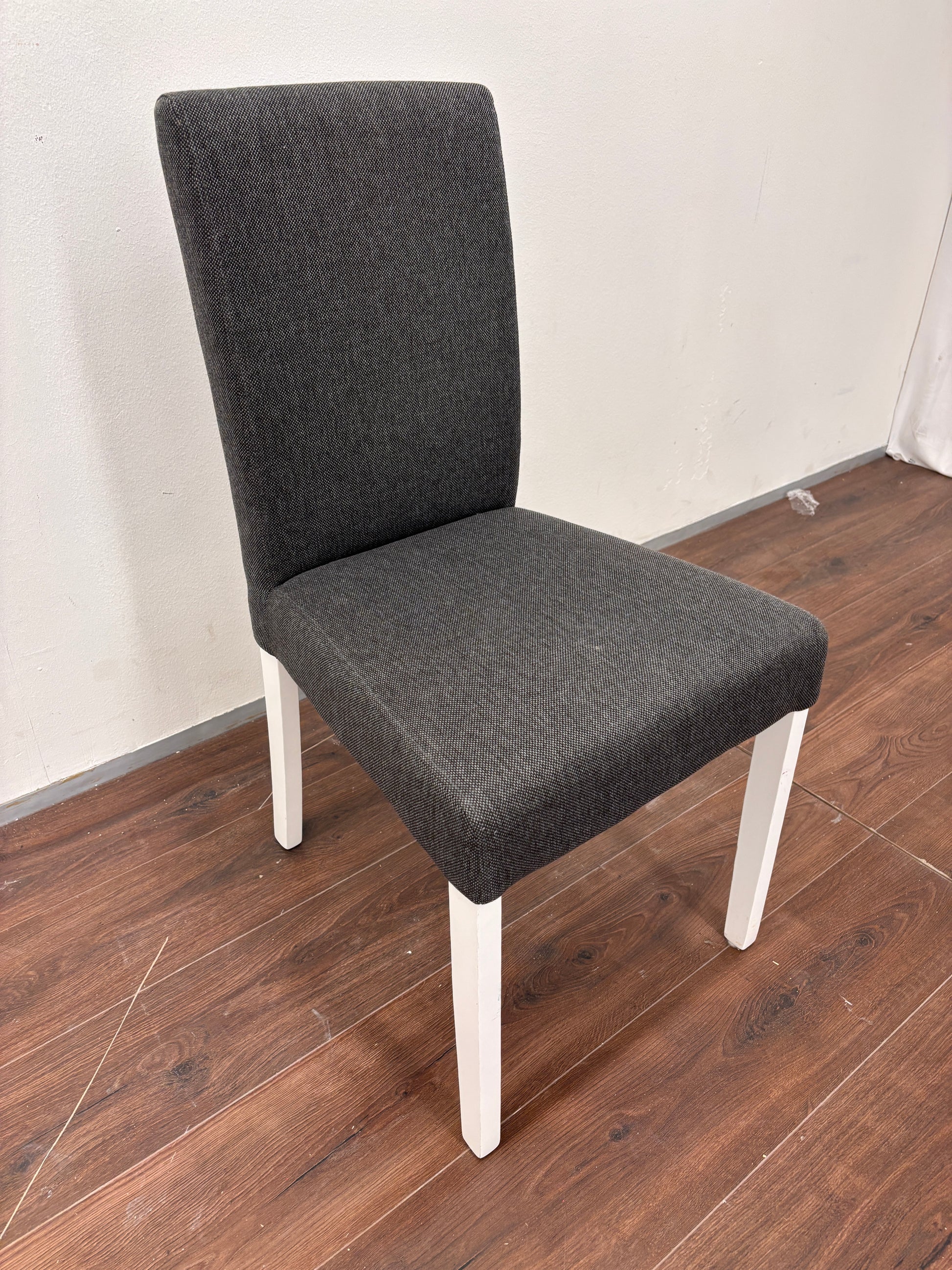 Ikea BERGMUND Tuoli, valkoinen/Gunnared keskiharmaa Kalustori