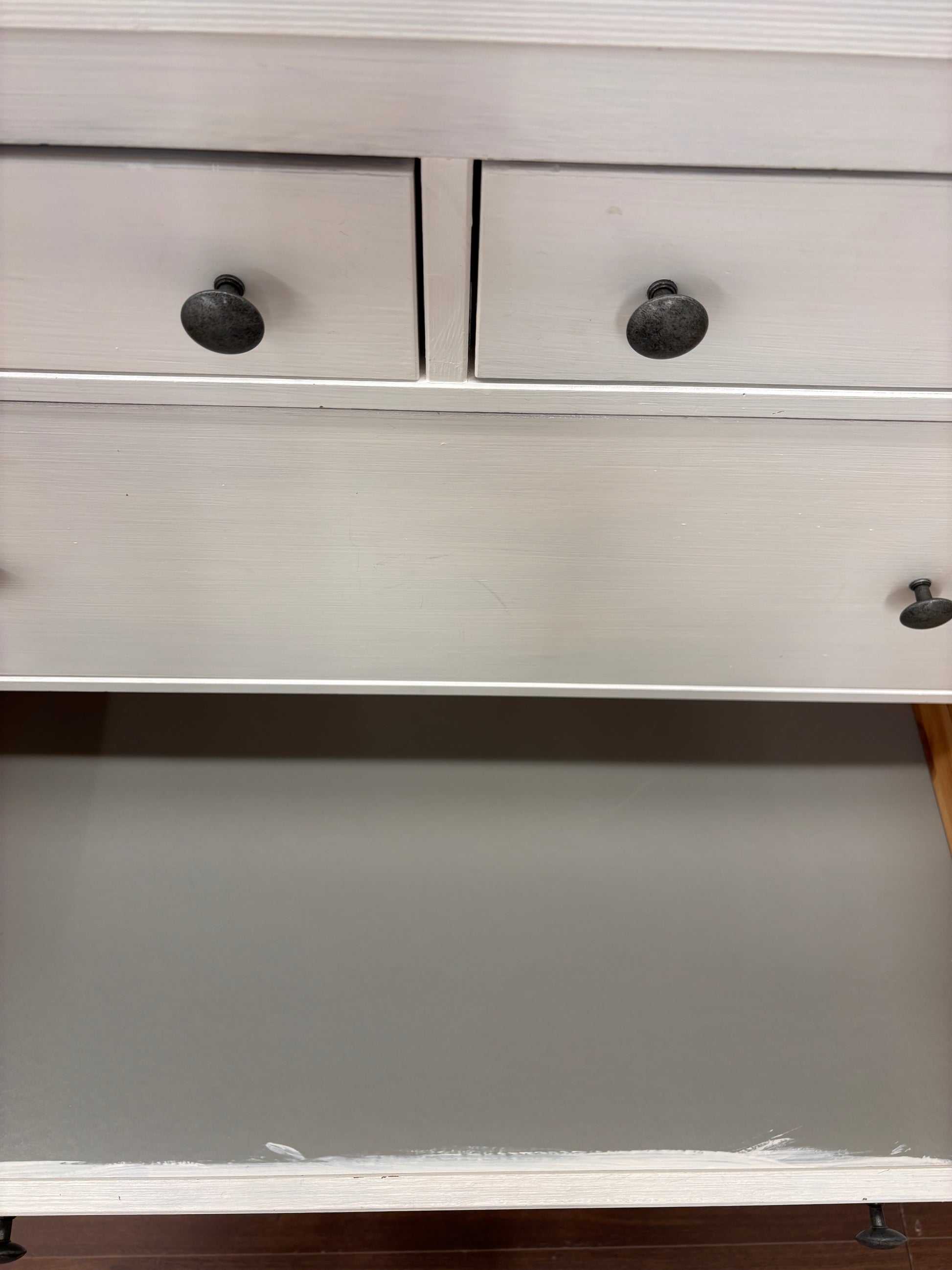 Ikea HEMNES Lipasto, 6 laatikkoa, valkoiseksi petsattu, 108x131 cm Kalustori