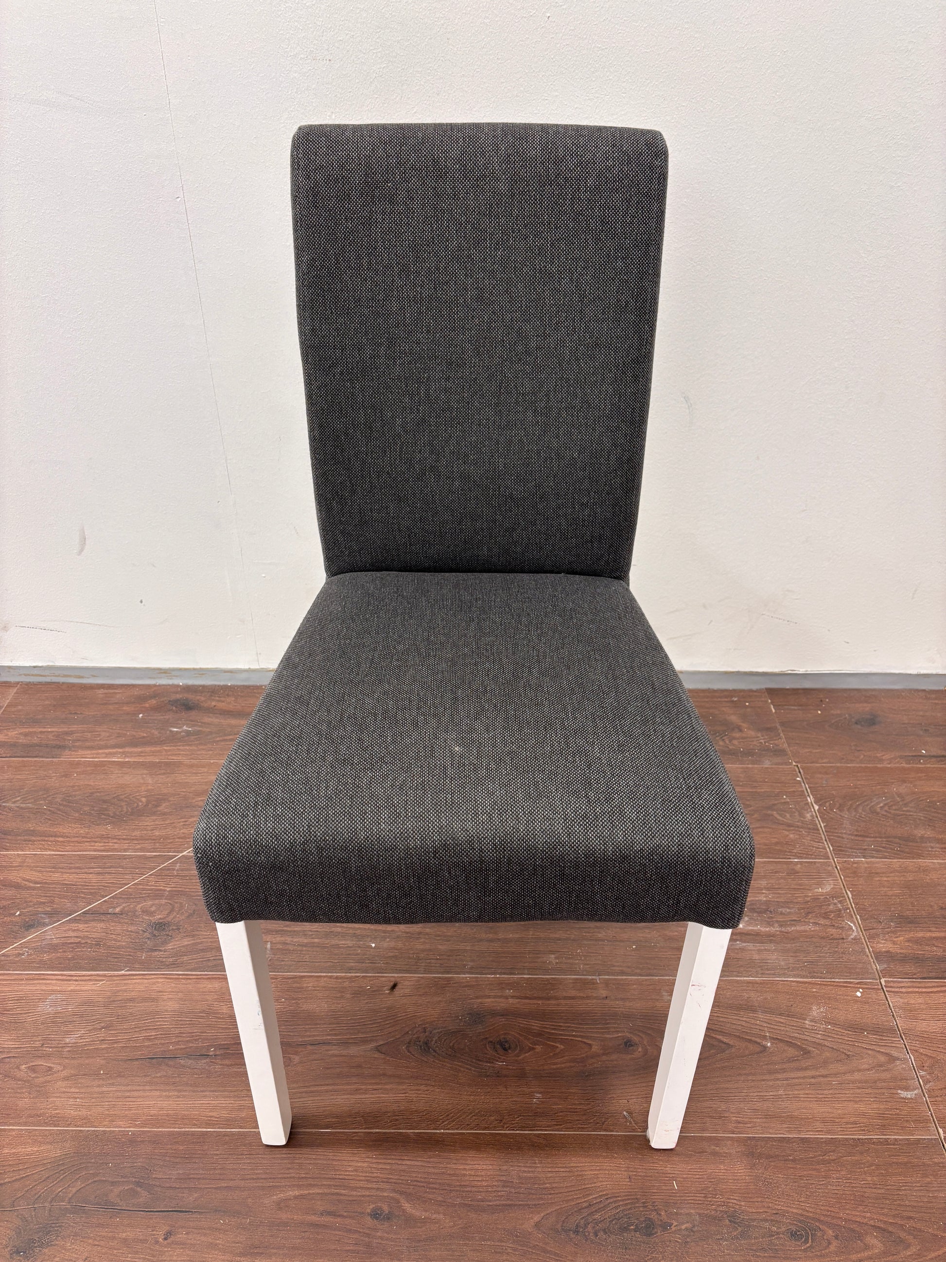 Ikea BERGMUND Tuoli, valkoinen/Gunnared keskiharmaa Kalustori