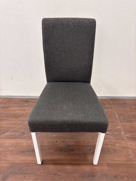 Ikea BERGMUND Tuoli, valkoinen/Gunnared keskiharmaa Kalustori