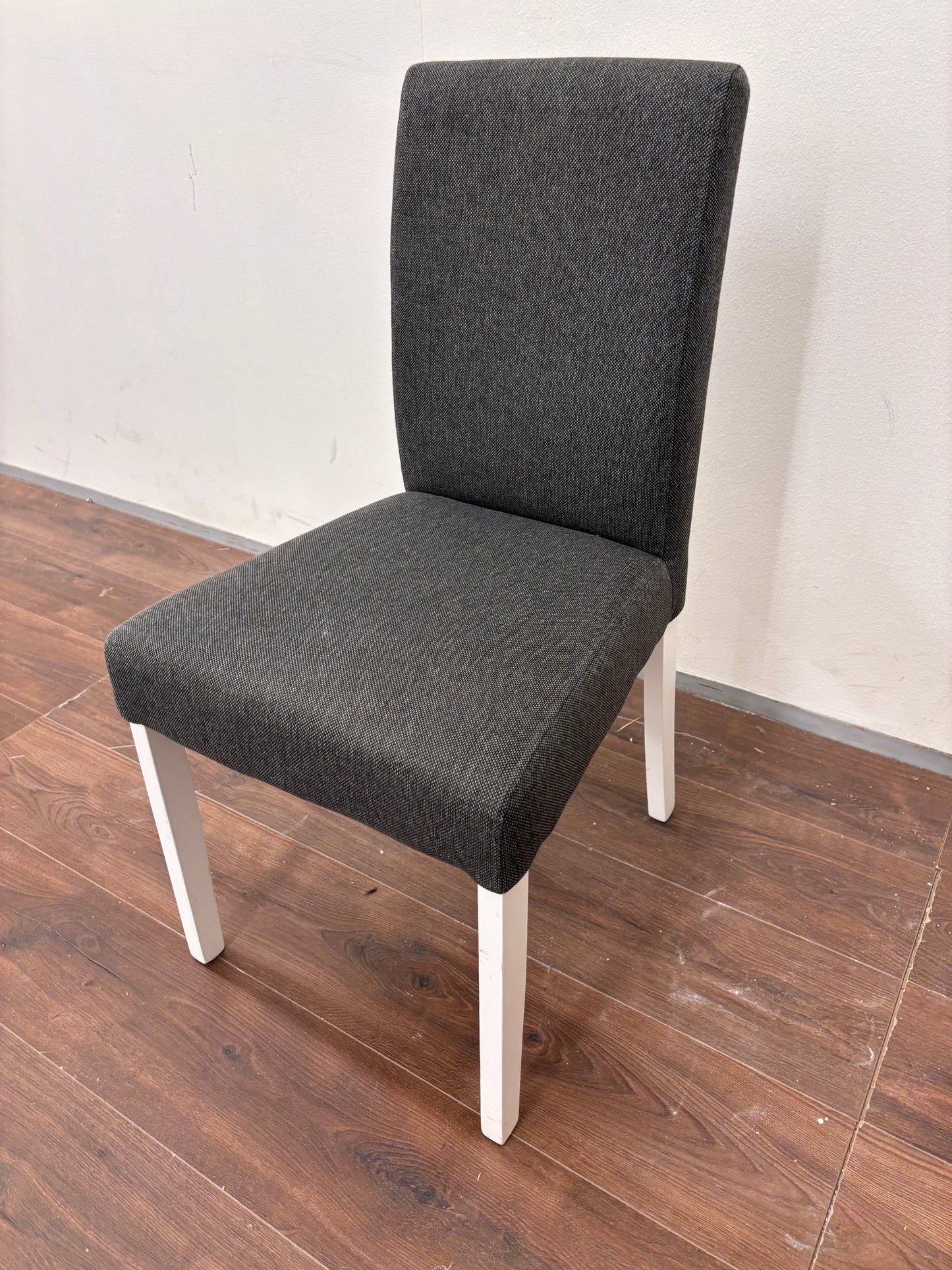 Ikea BERGMUND Tuoli, valkoinen/Gunnared keskiharmaa Kalustori