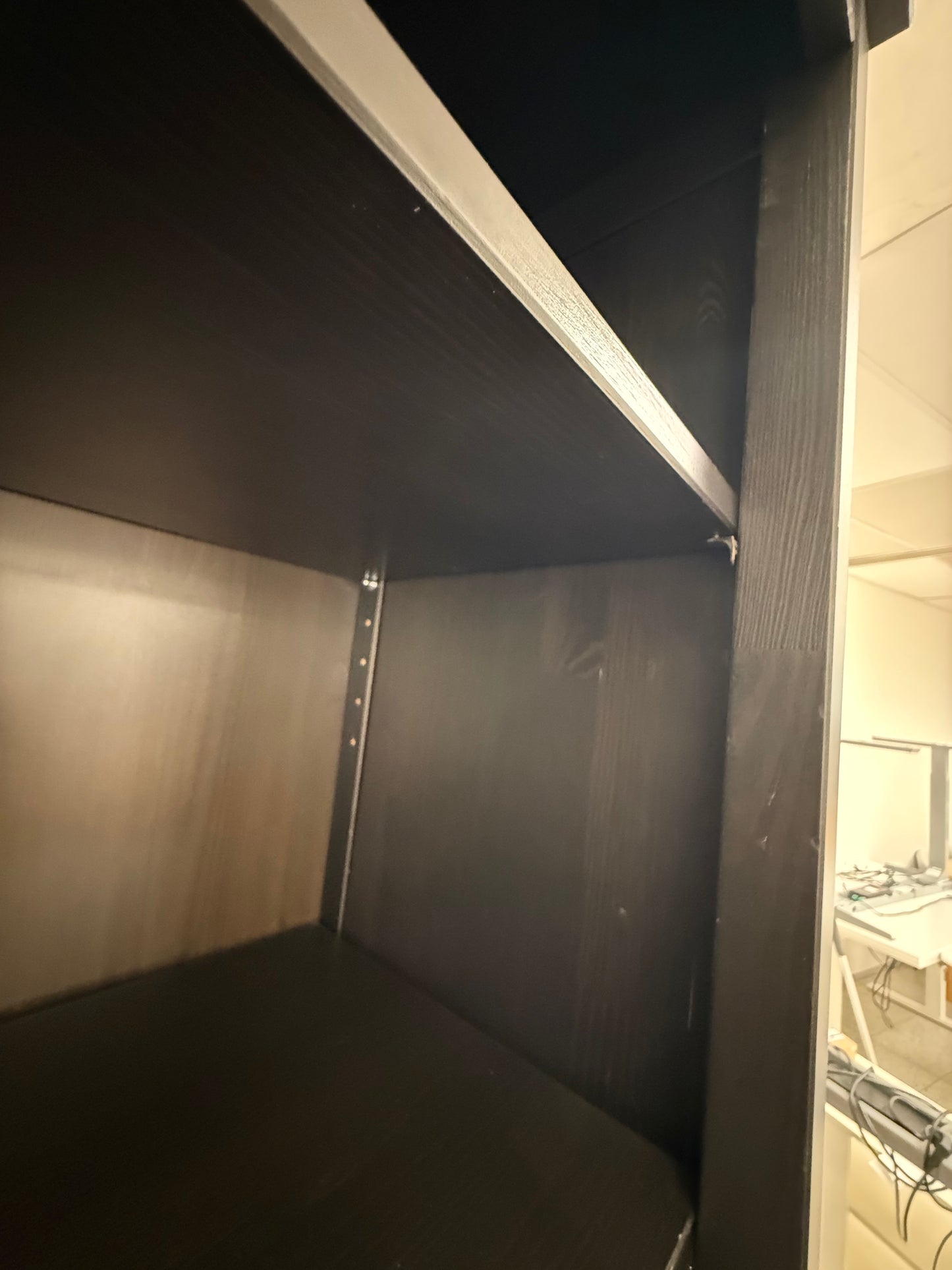 Ikea HEMNES Kirjahylly, musta , 90x197 cm Kalustori