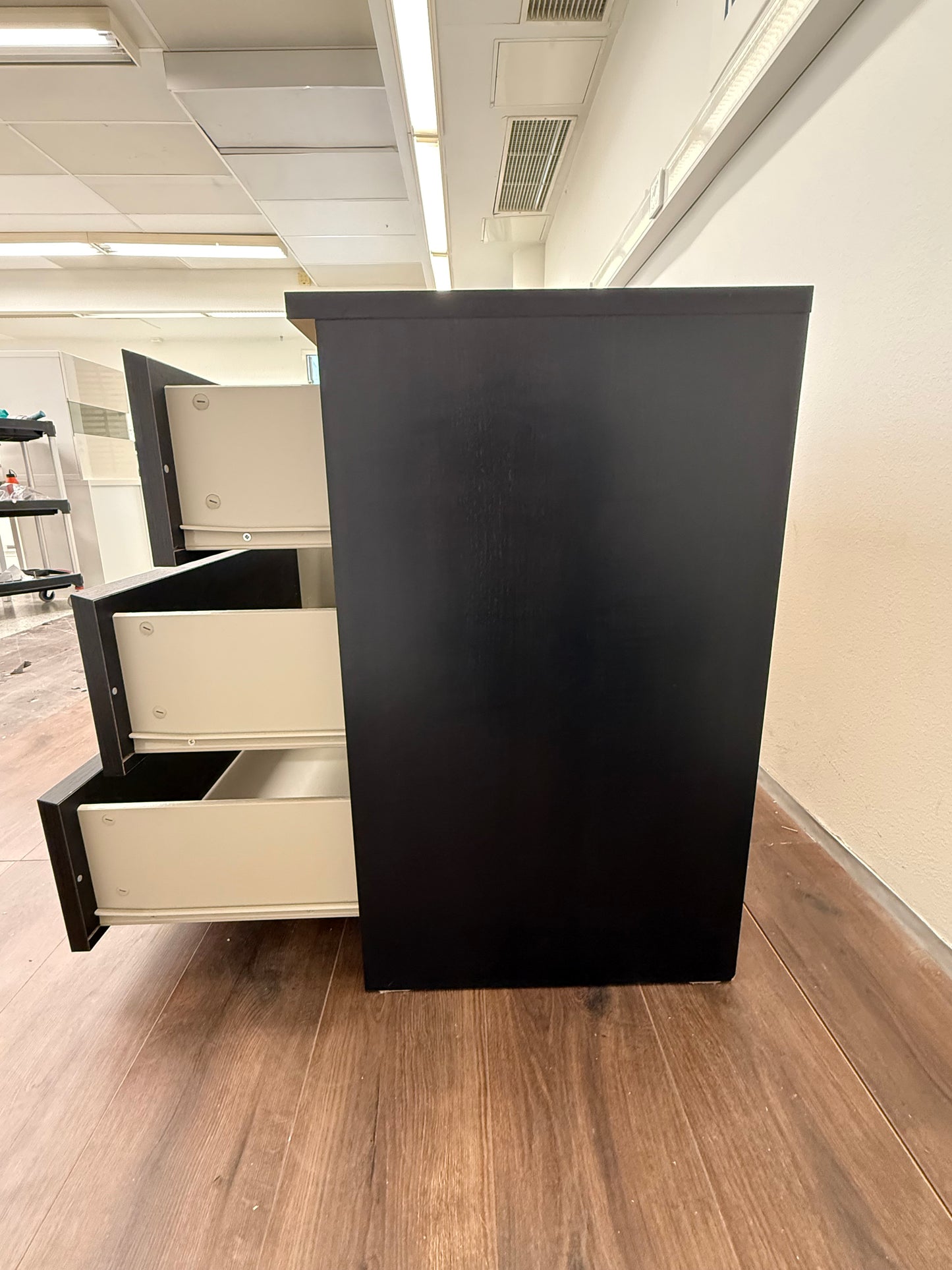 Ikea Malm 6 Laatikkoa Lipasto, musta, 160x78 cm Kalustori