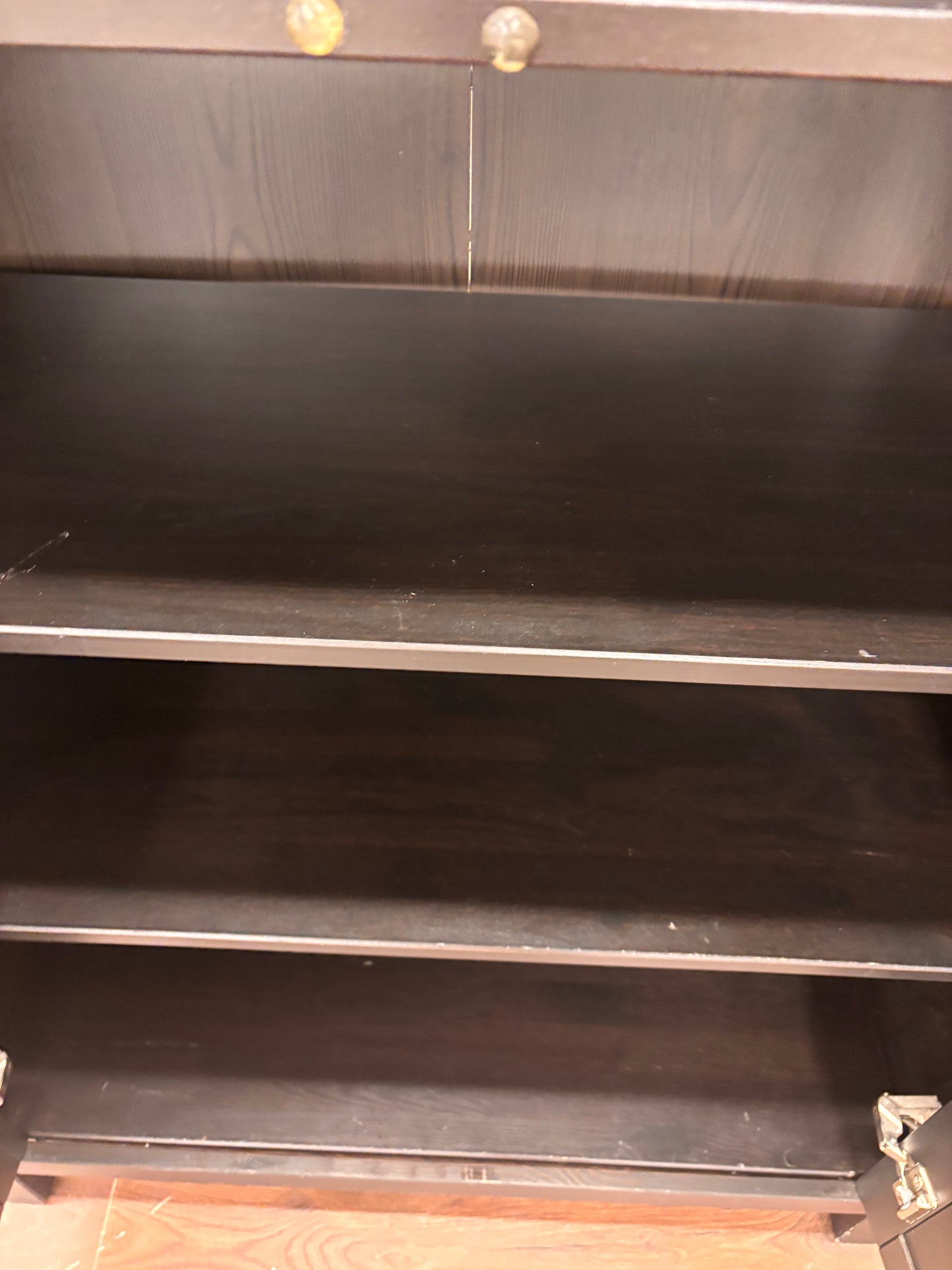 IKEA Hemnes ,vitriinikaappi ,mustanruskea Kalustori