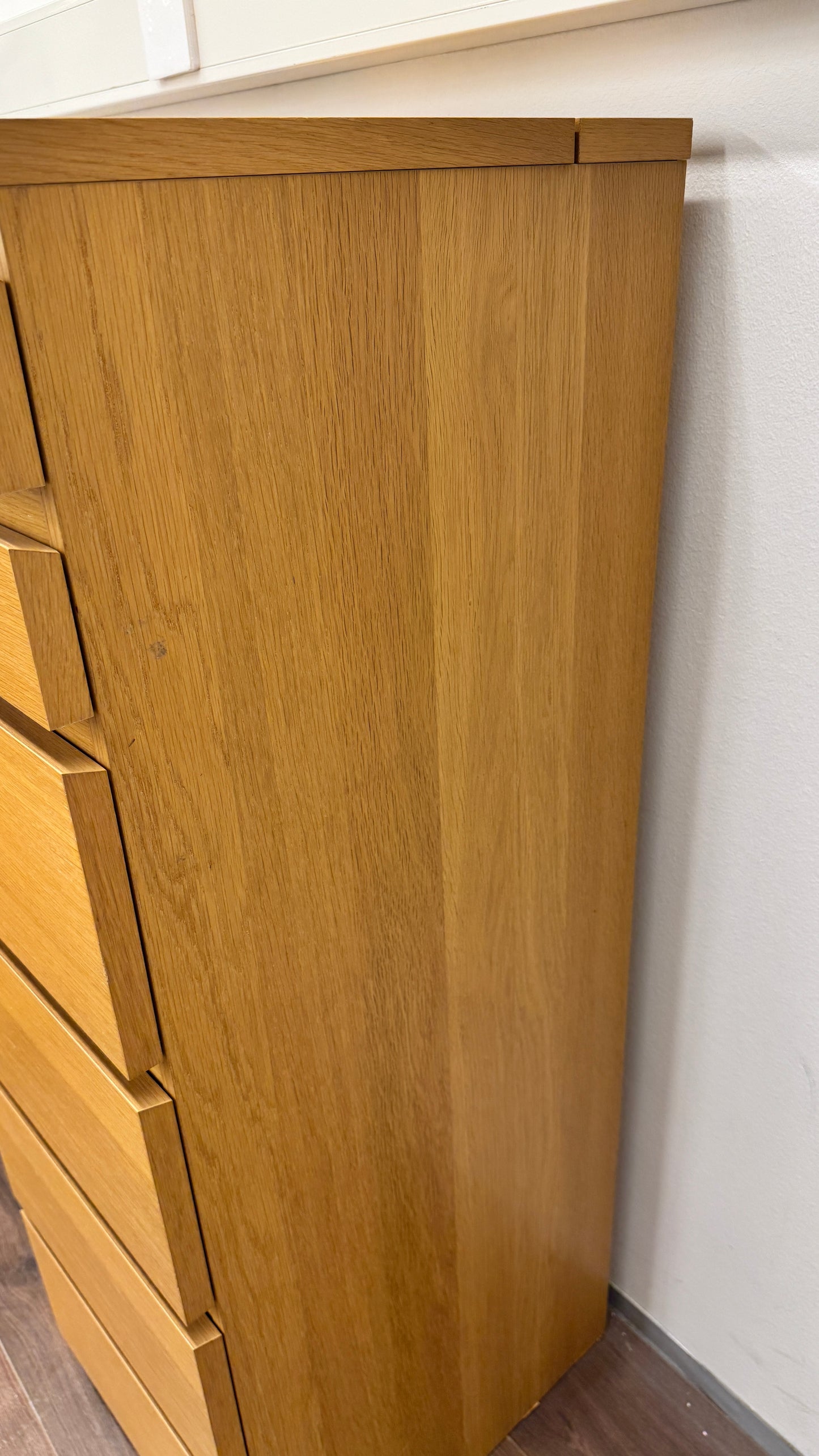 Ikea MALM Korkea Lipasto Peilillä 123x48 cm Kalustori