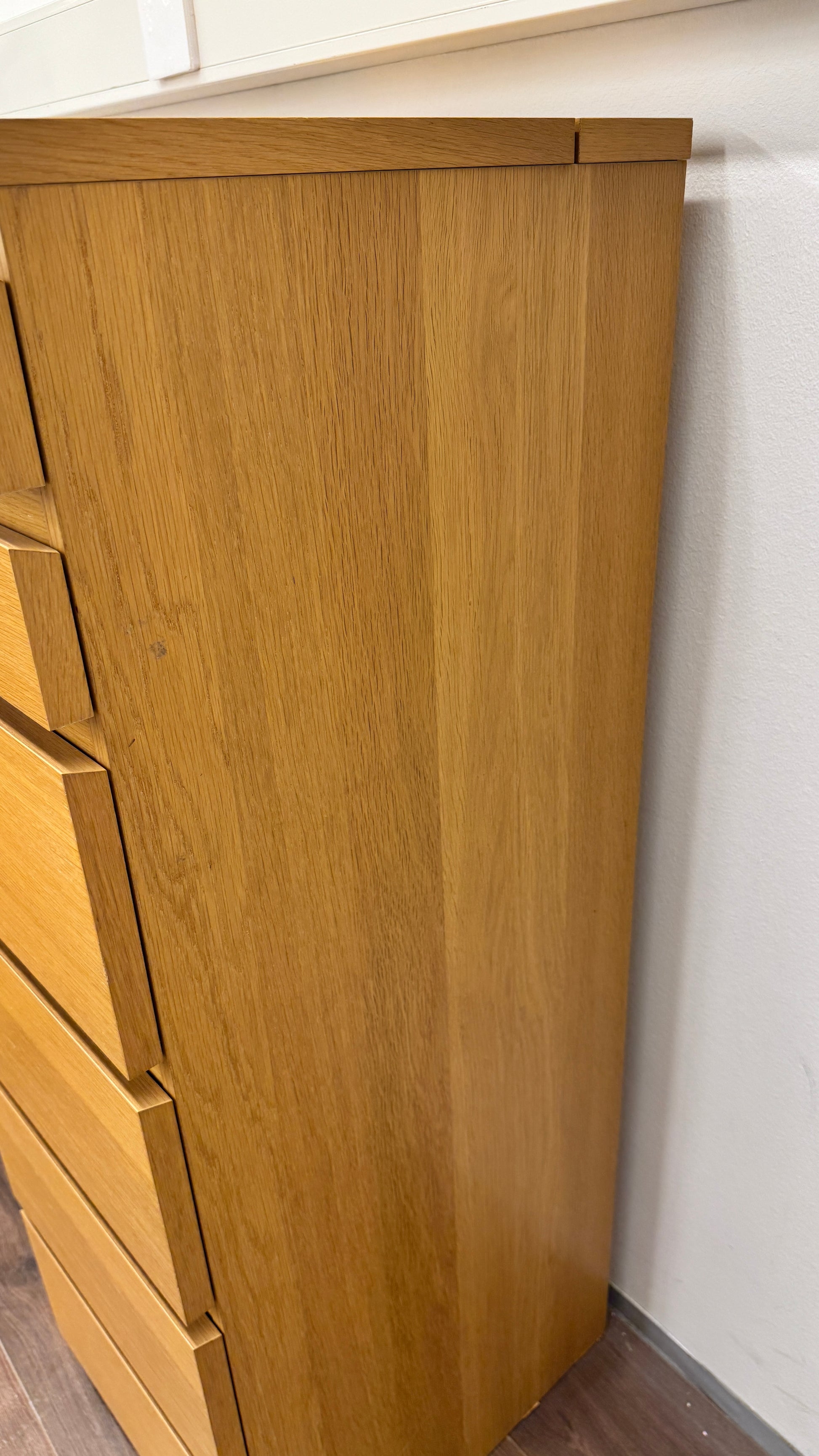 Ikea MALM Korkea Lipasto Peilillä 123x48 cm Kalustori