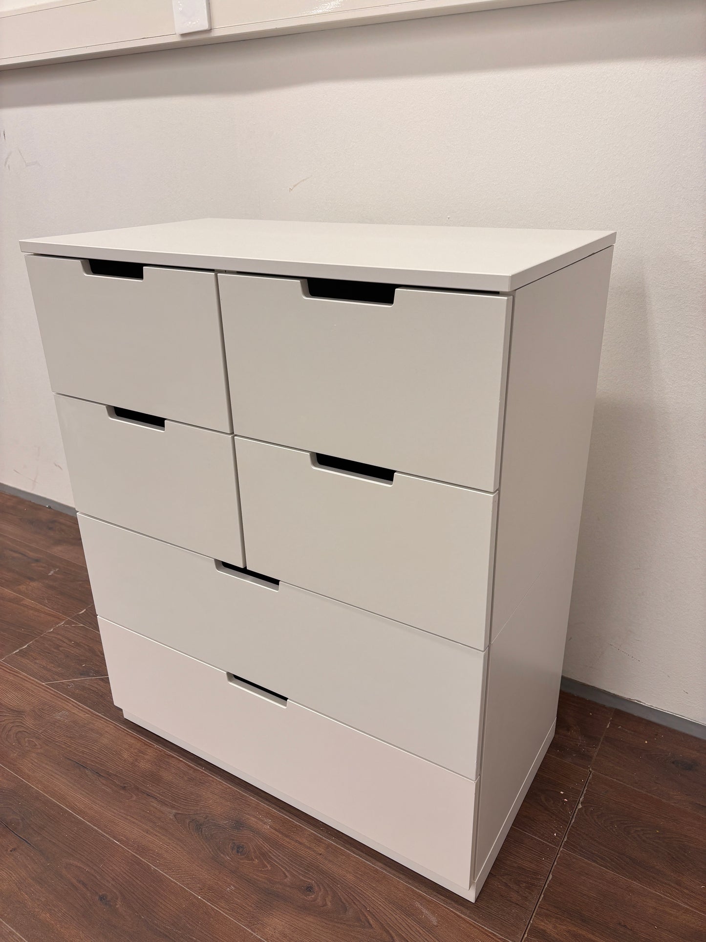 IKEA Nordli 6-laatikkoinen lipasto,valkoinen Kalustori
