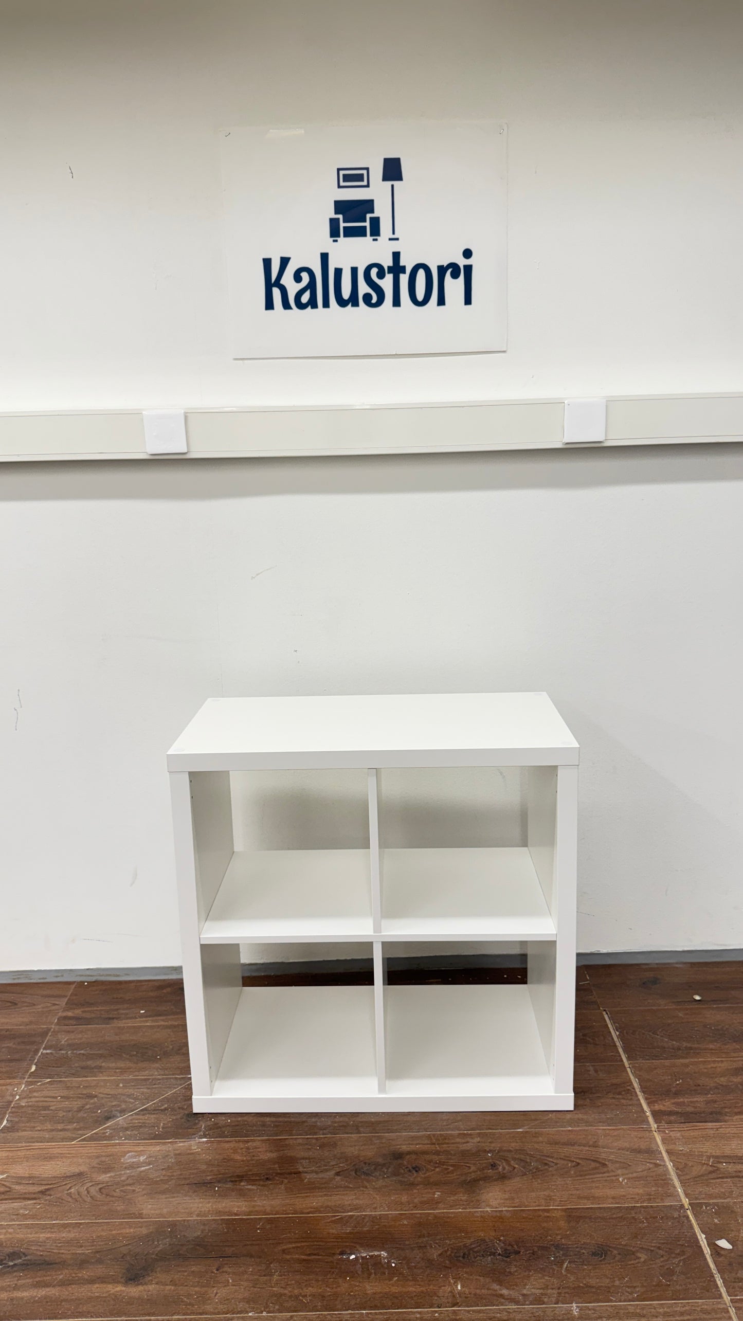 Ikea KALLAX Hylly, valkoinen, 77x77 cm Kalustori