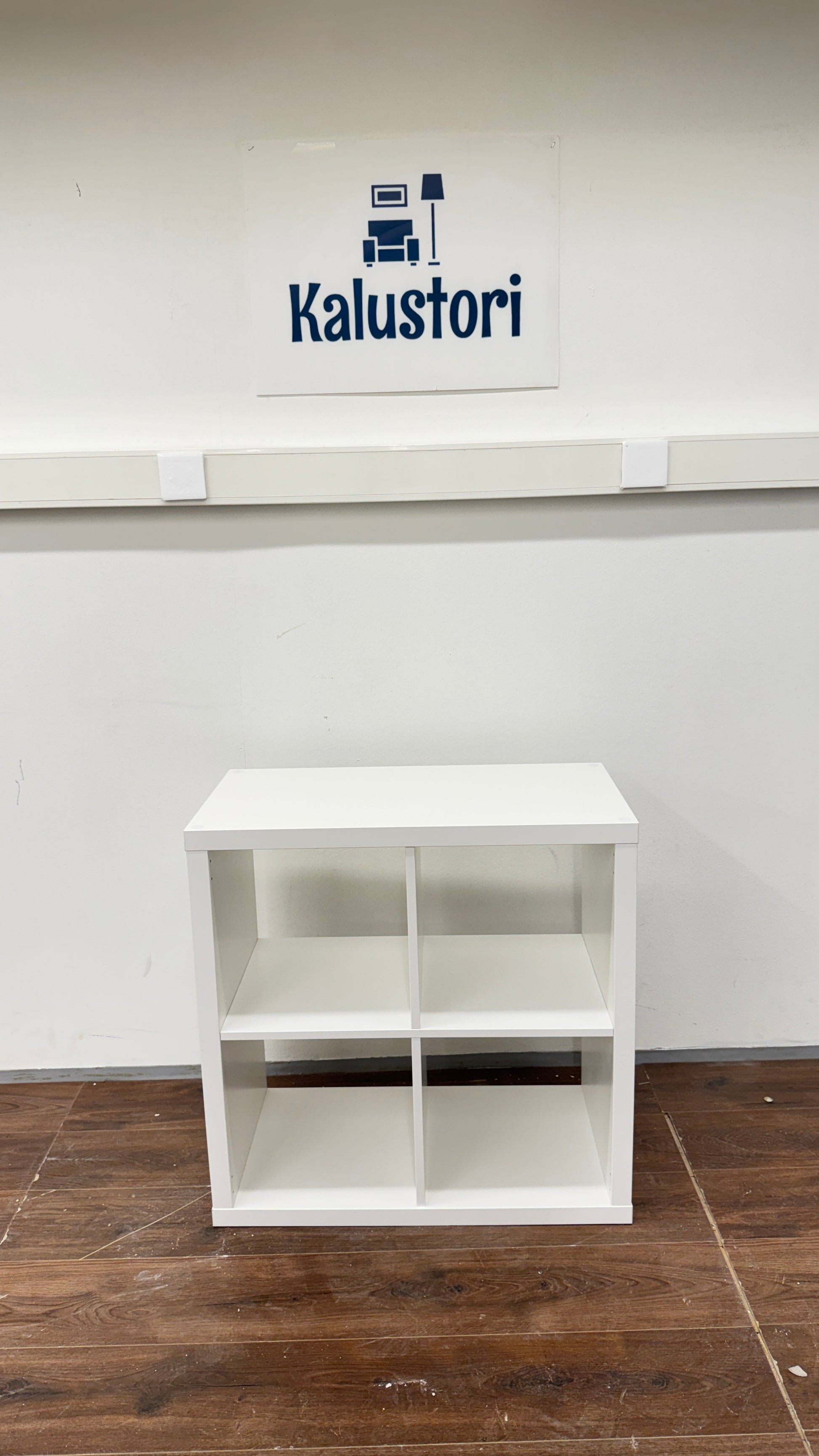 Ikea KALLAX Hylly, valkoinen, 77x77 cm Kalustori