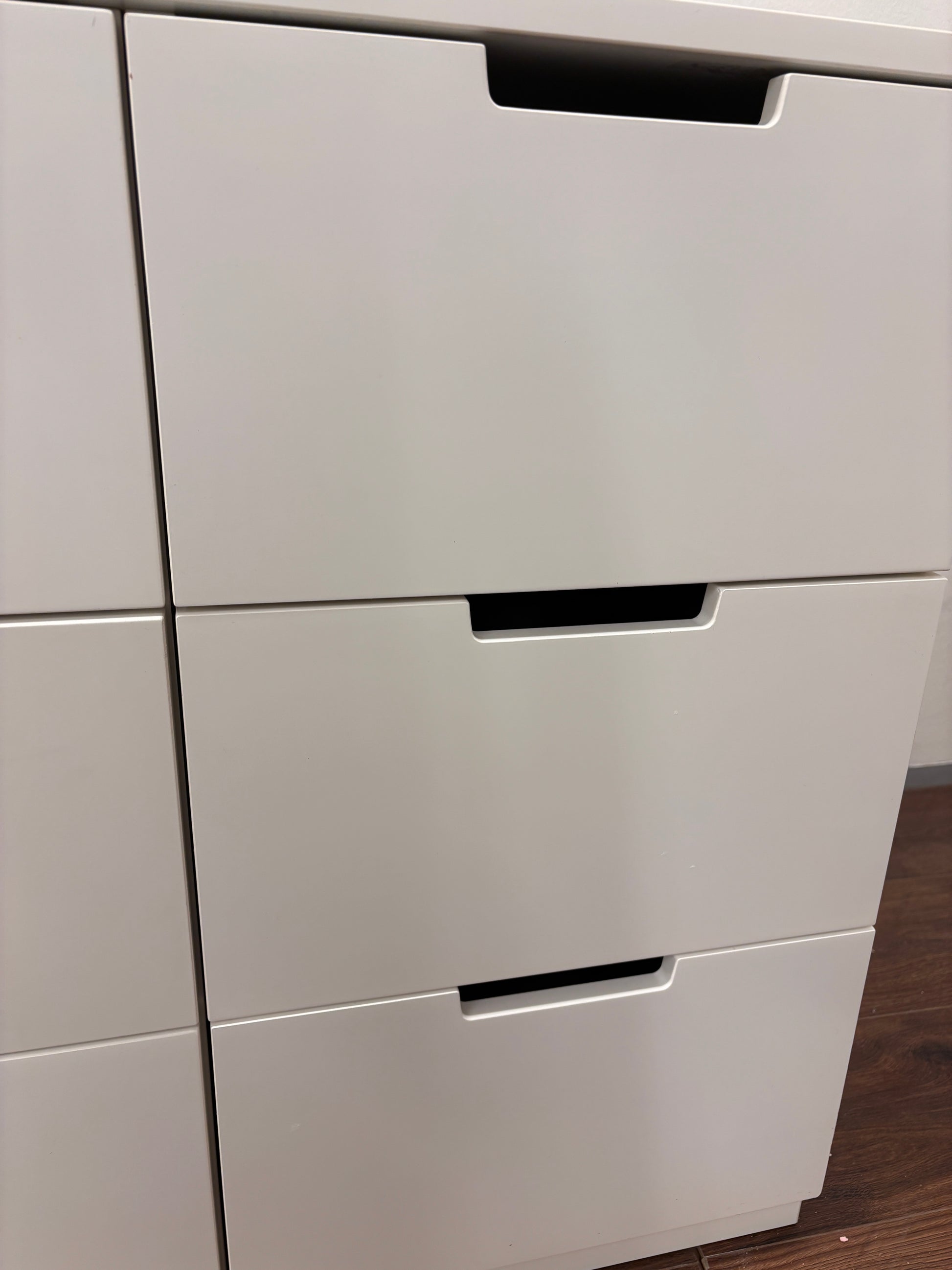 IKEA Nordli Lipasto 9 laatikkoa, valkoinen, 120x76cm Kalustori