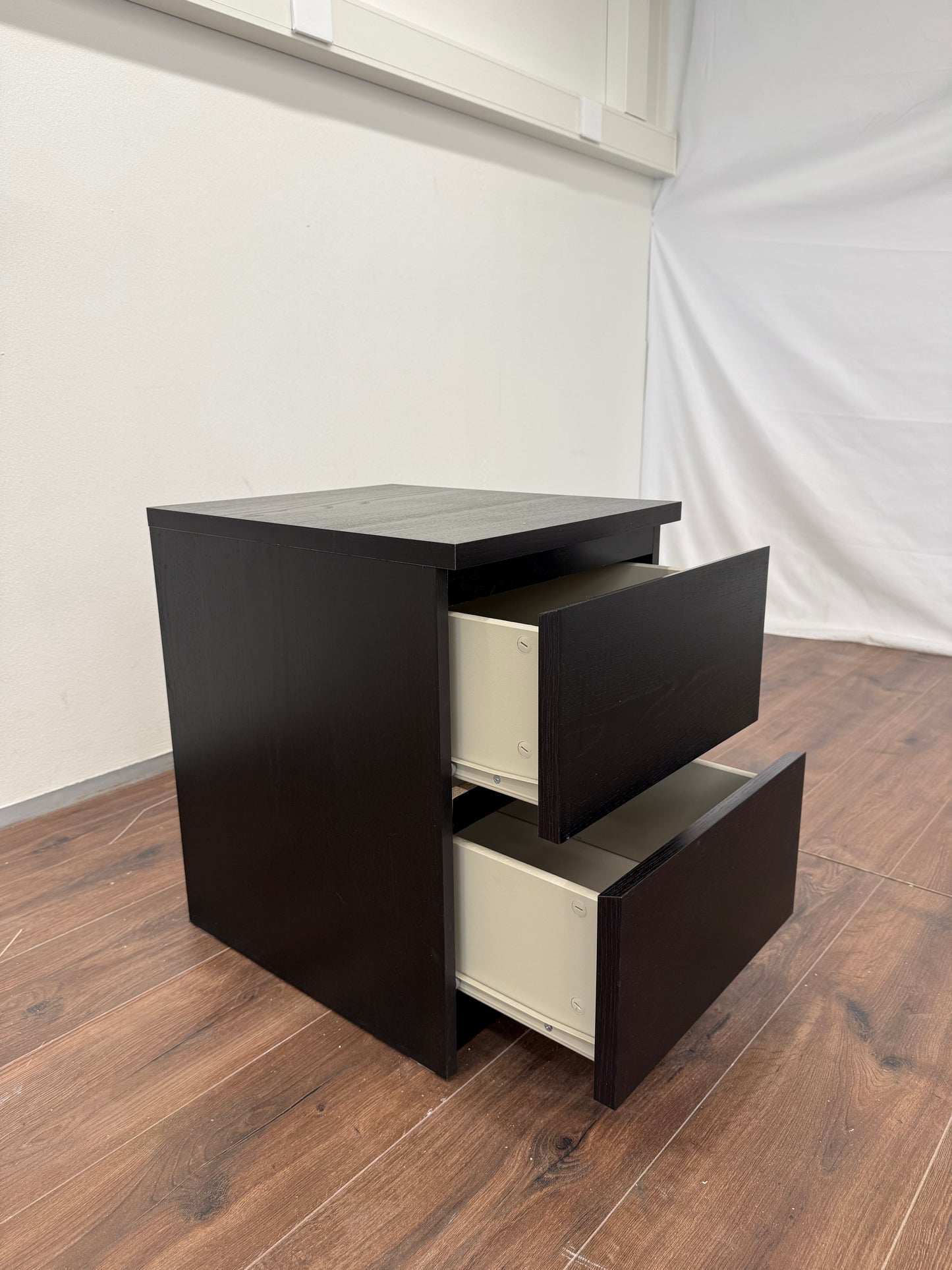 Ikea Malm 2 Laatikkoa Lipasto/Yöpöytä 40x48 cm Kalustori