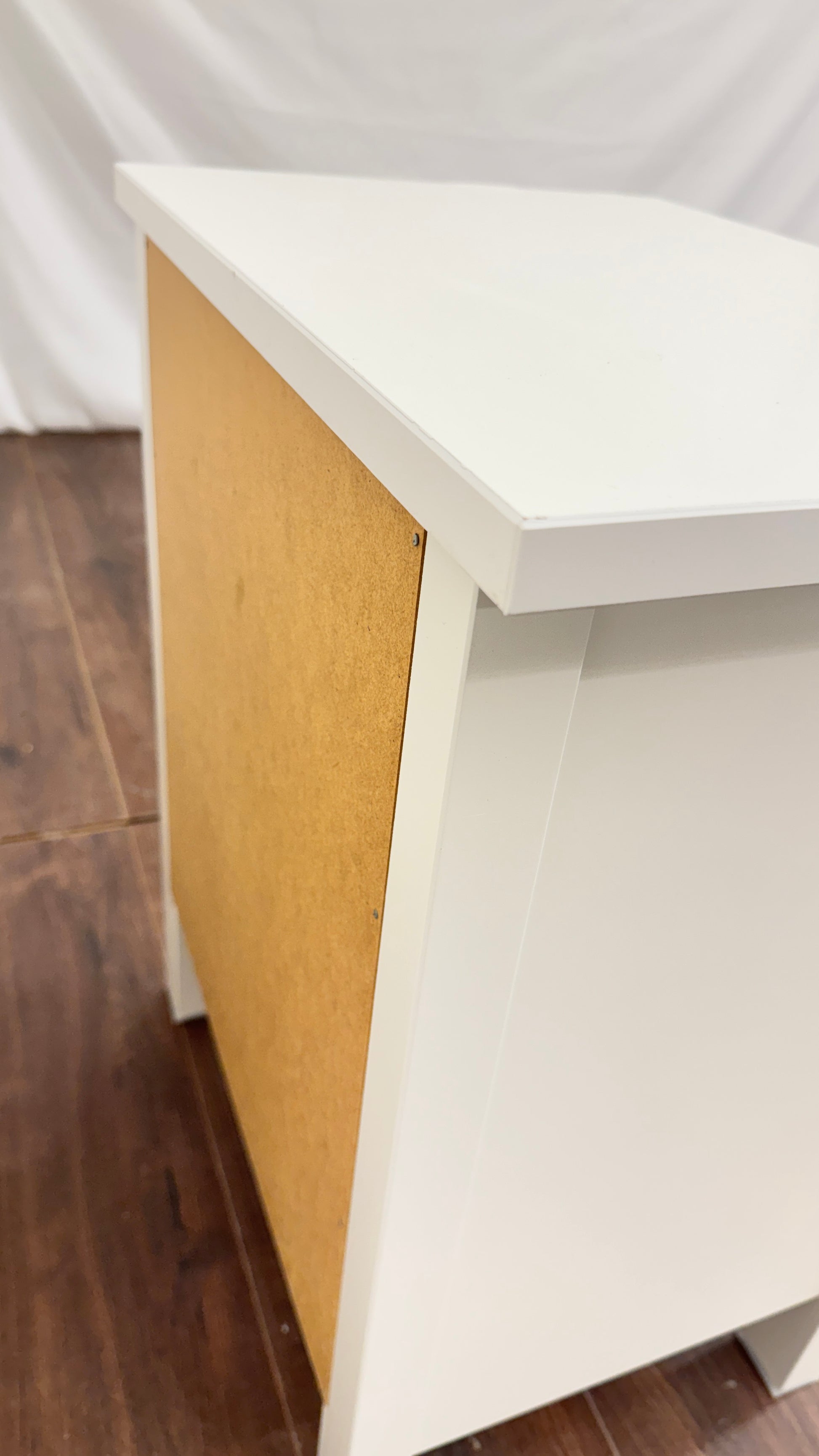 Ikea HEMNES Lipasto, 2 laatikkoa, valkoiseksi petsattu, 54x66 cm Kalustori