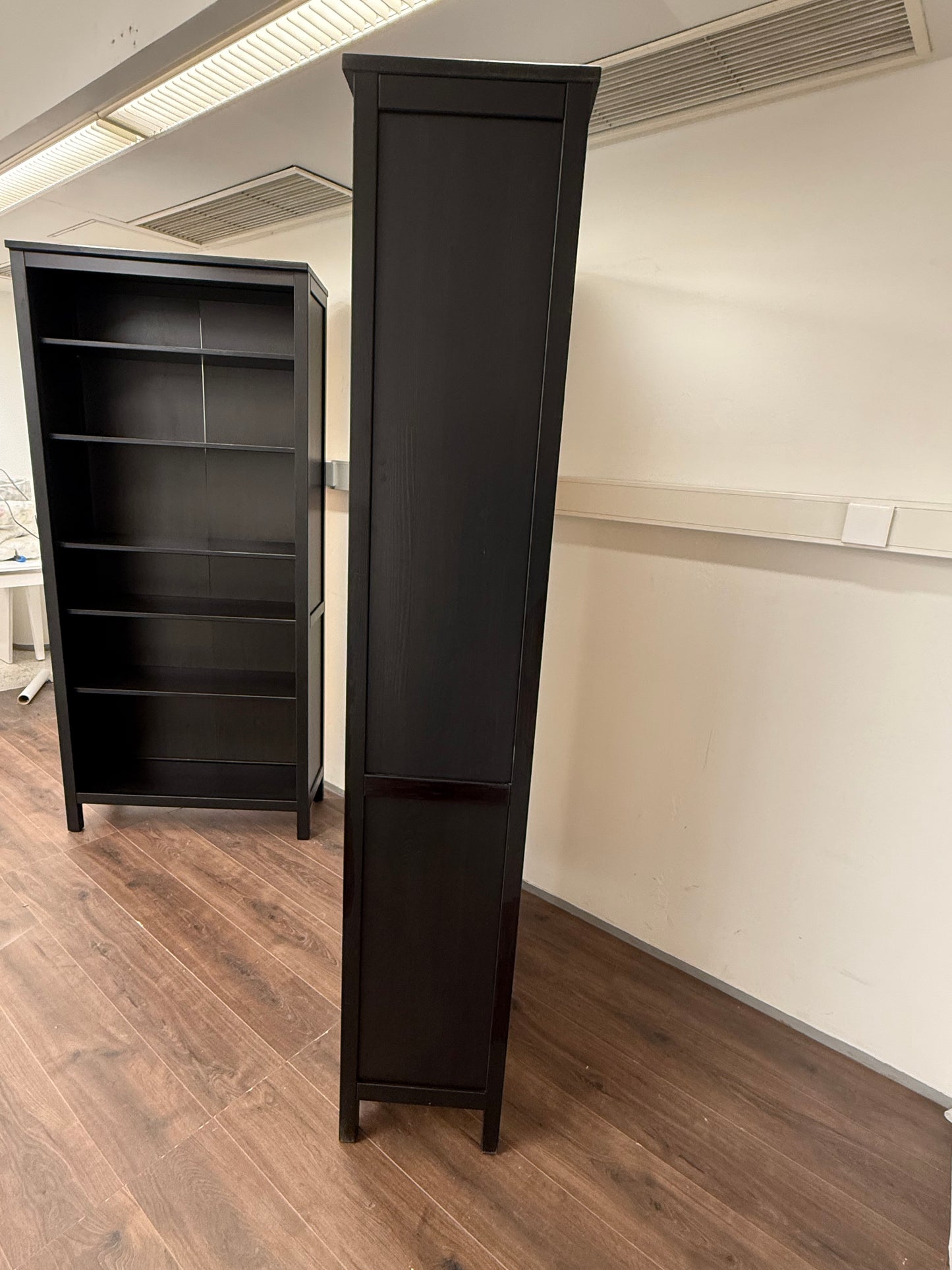 Ikea HEMNES Kirjahylly, musta , 90x197 cm 2kpl Kalustori