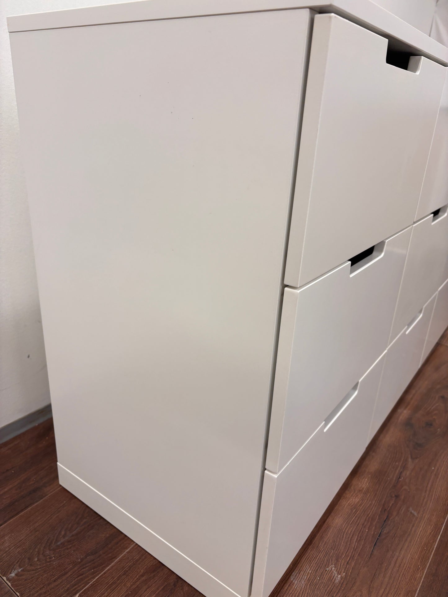 IKEA Nordli Lipasto 9 laatikkoa, valkoinen, 120x76cm Kalustori