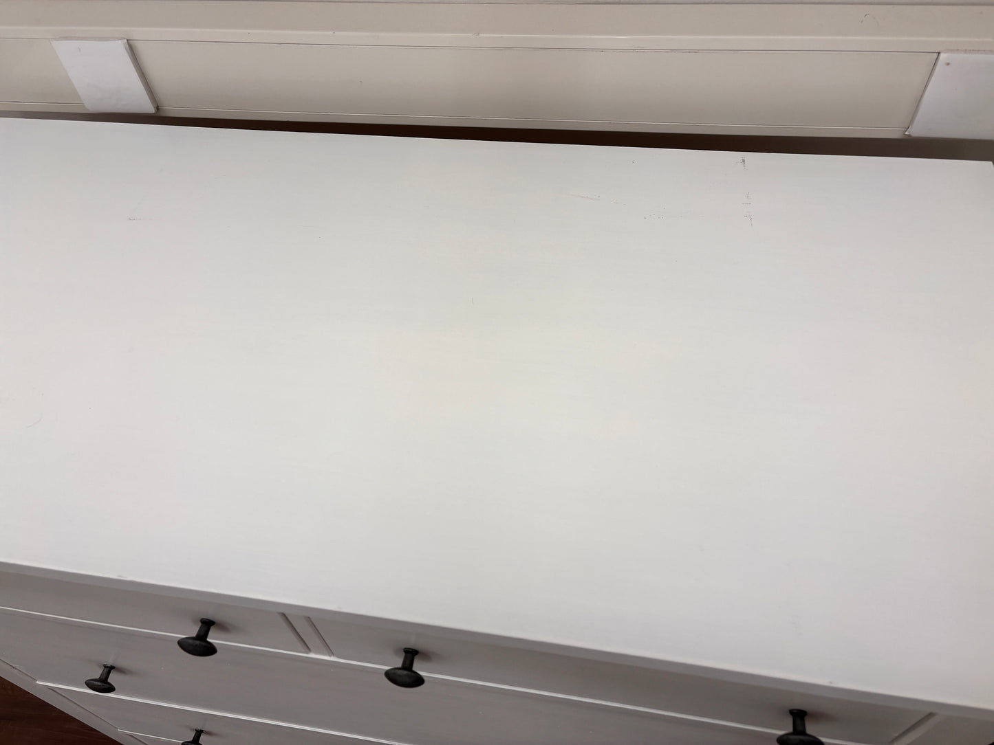 Ikea HEMNES Lipasto, 6 laatikkoa, valkoiseksi petsattu, 108x131 cm Kalustori