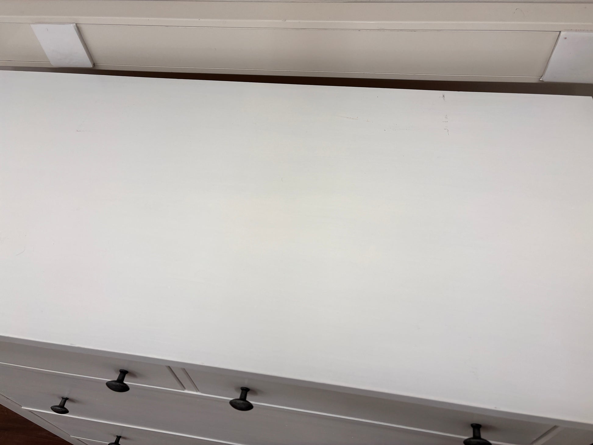 Ikea HEMNES Lipasto, 6 laatikkoa, valkoiseksi petsattu, 108x131 cm Kalustori