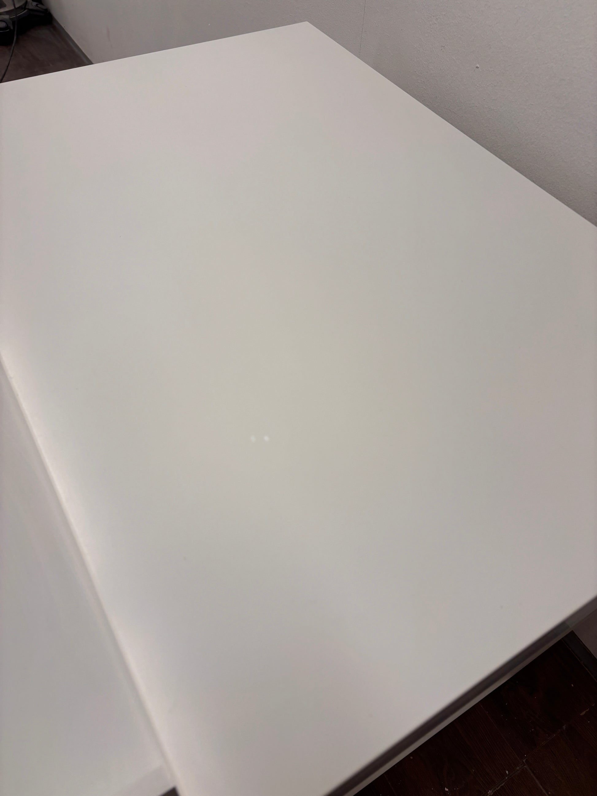 Ikea MICKE Työpöytä,valkoinen-vihreä, 73x50 cm Kalustori