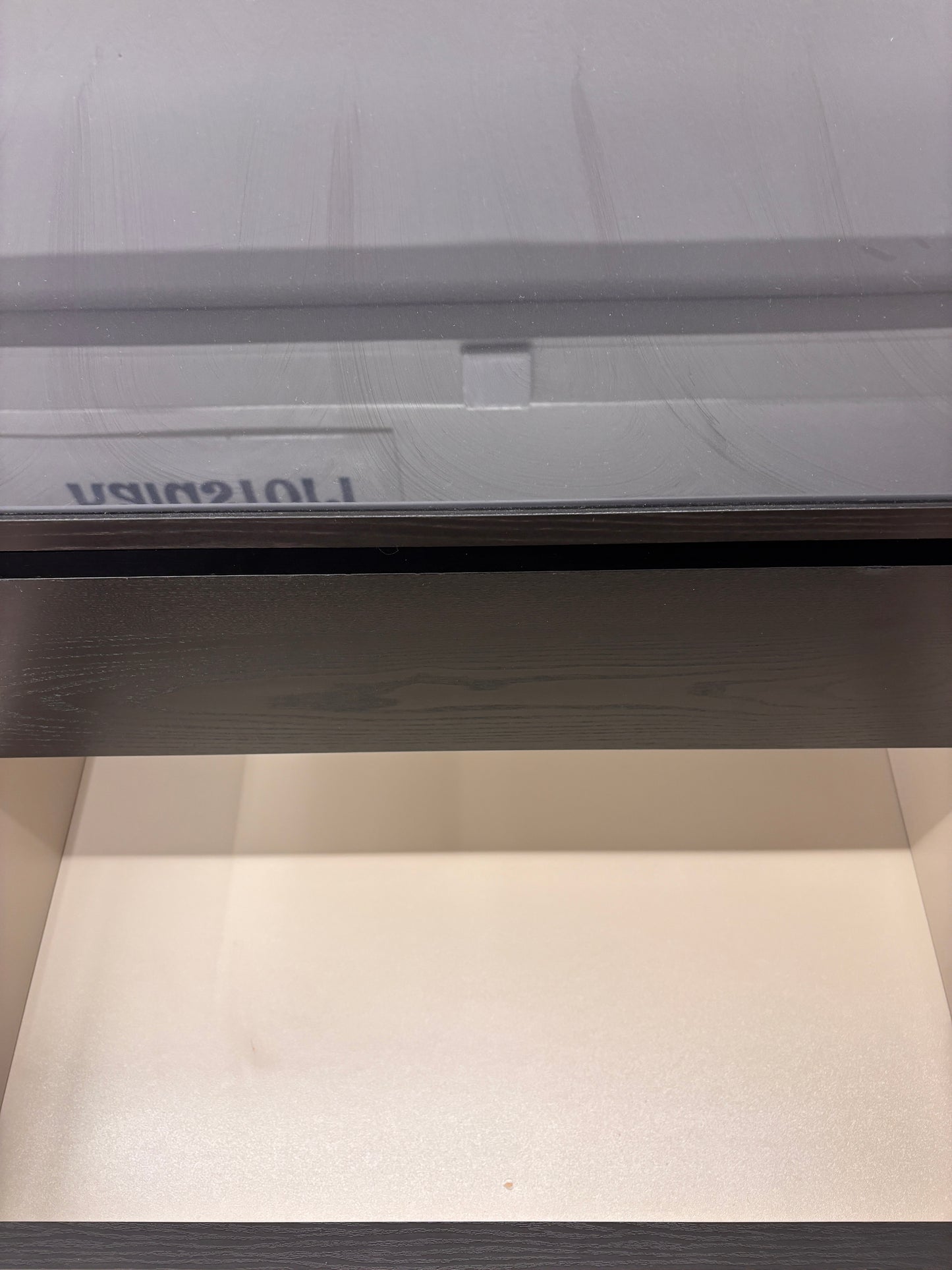Ikea Malm 6 Laatikkoa Lipasto, musta, 160x78 cm/Senkki (Lasilevyllä) Kalustori