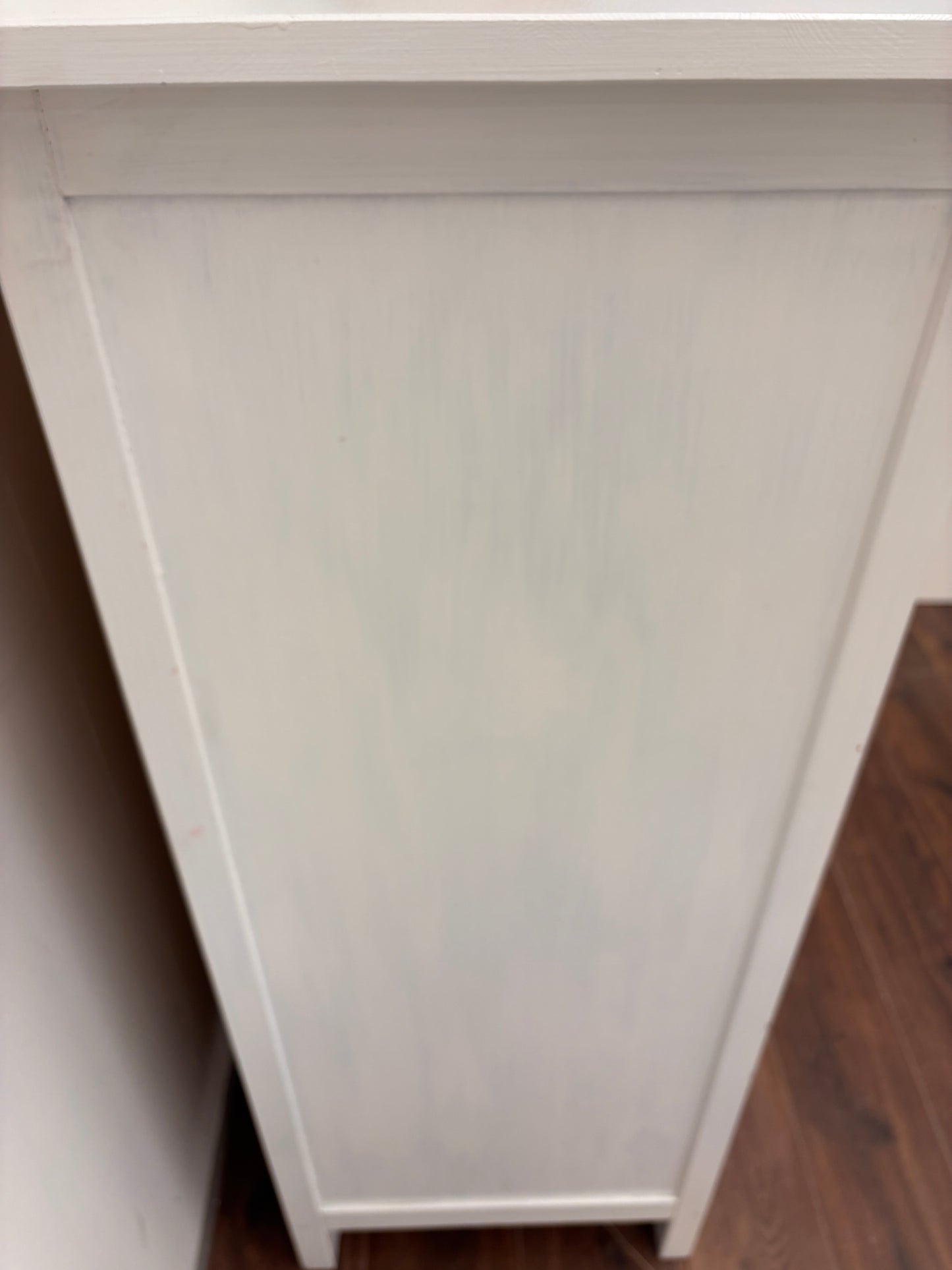 Ikea HEMNES Lipasto, 6 laatikkoa, valkoiseksi petsattu, 108x131 cm Kalustori