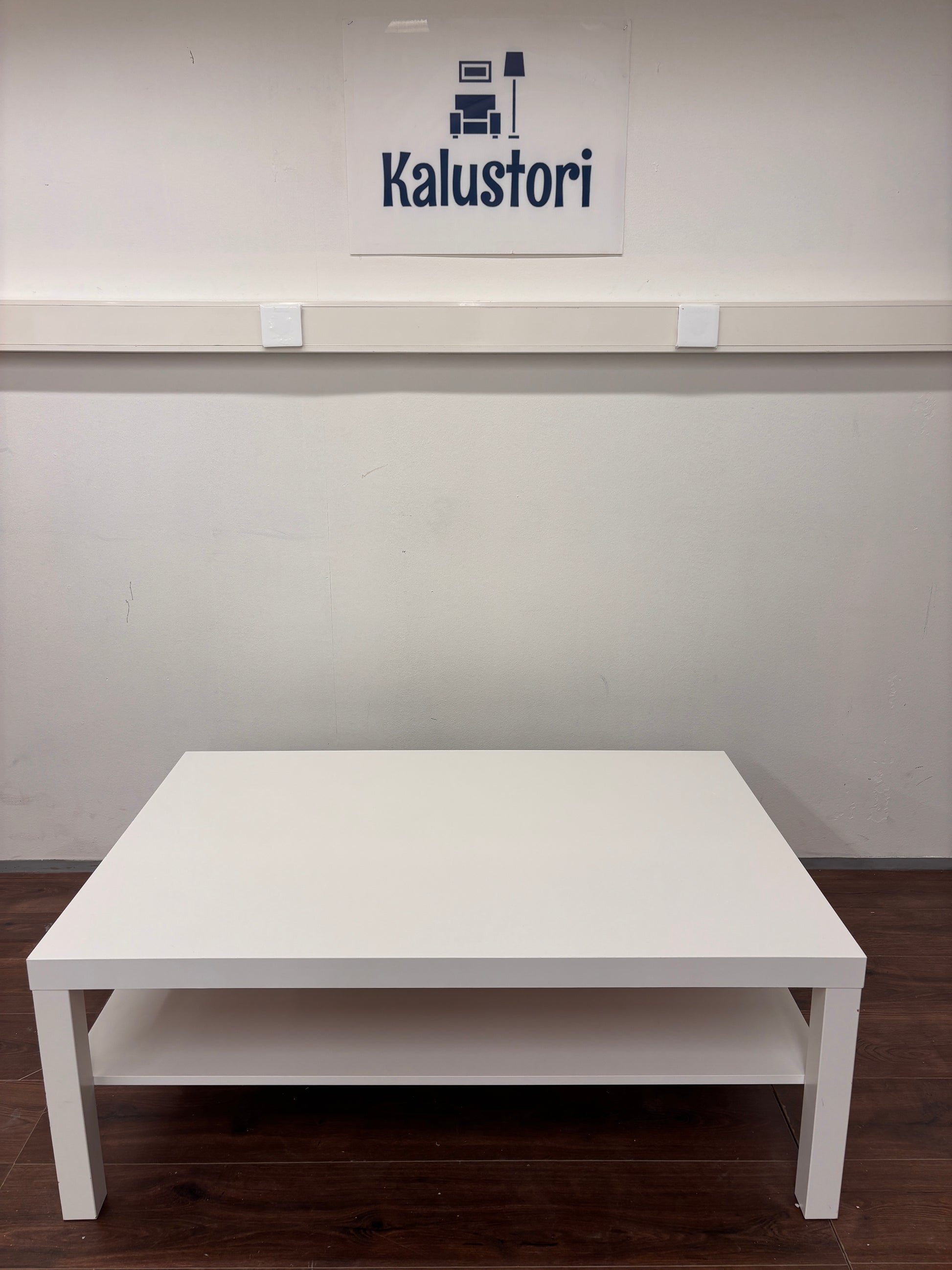 Ikea LACK Sohvapöytä, valkoinen, 118x78 cm Kalustori