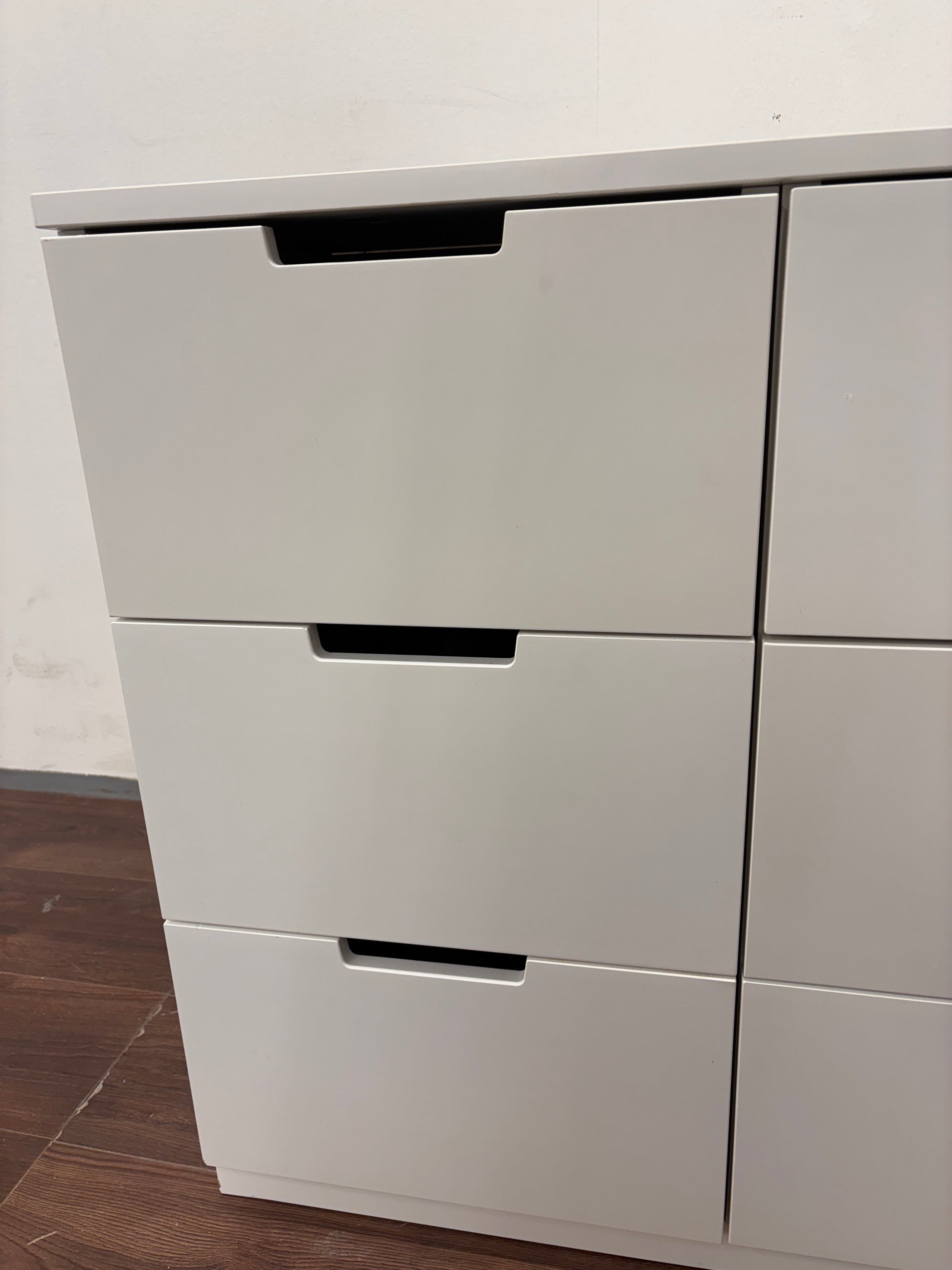 IKEA Nordli Lipasto 9 laatikkoa, valkoinen, 120x76cm Kalustori