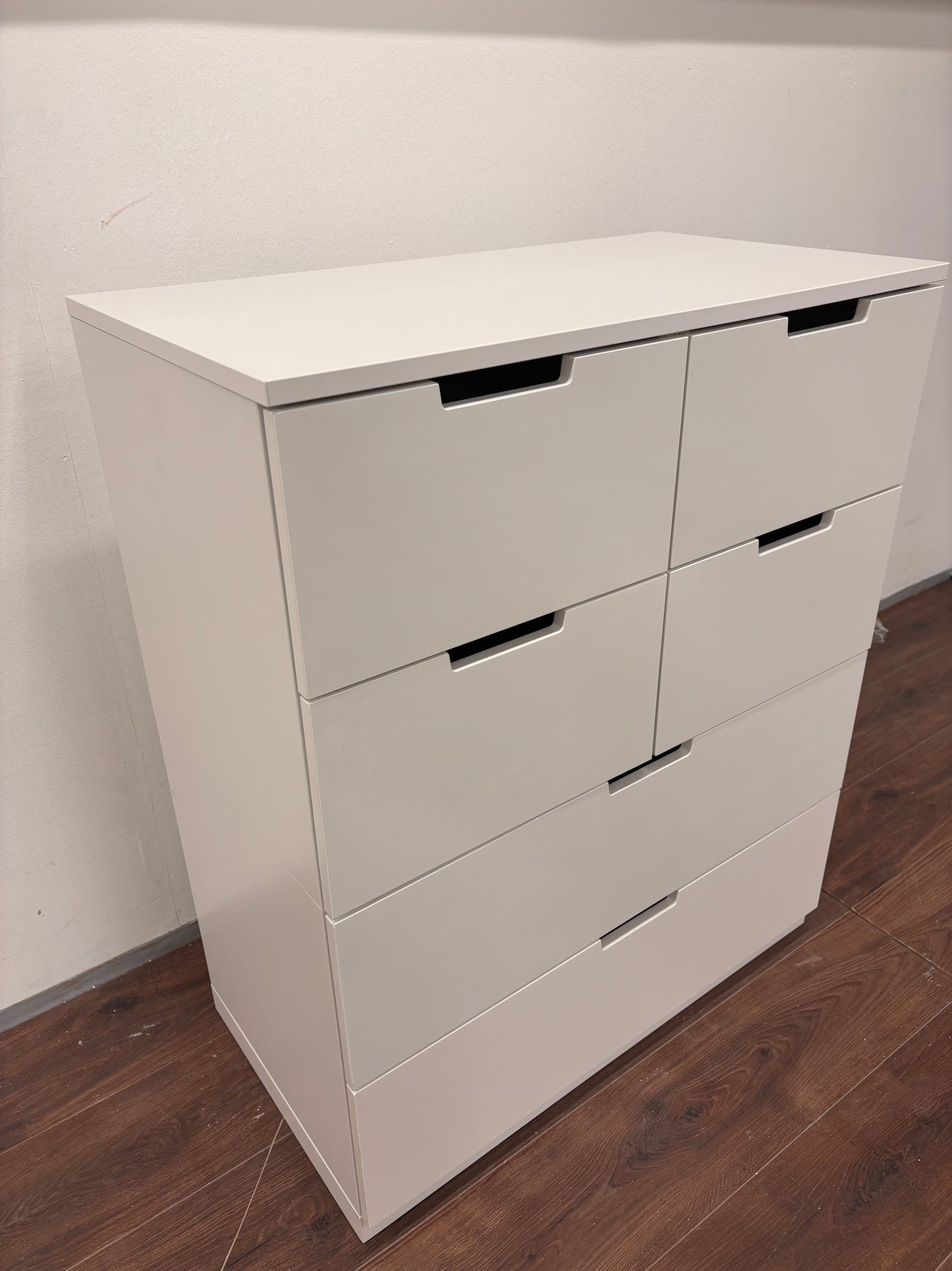 IKEA Nordli 6-laatikkoinen lipasto,valkoinen Kalustori