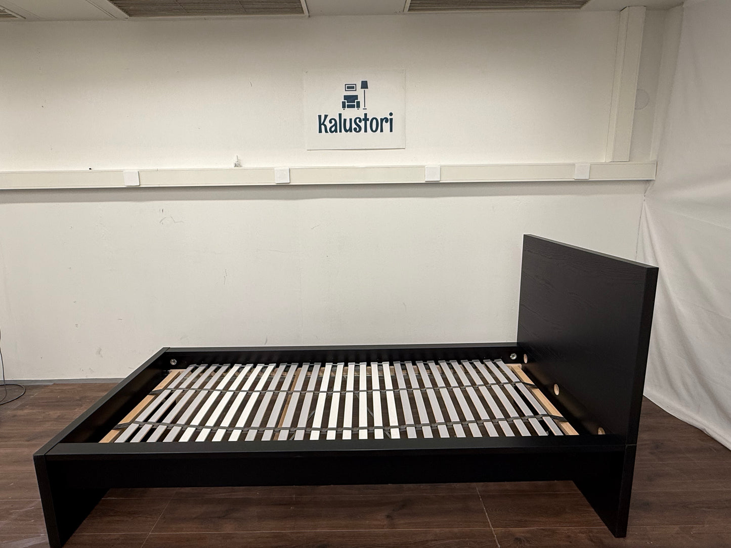 Ikea Malm 90x200 cm Sängynrunko musta Kalustori