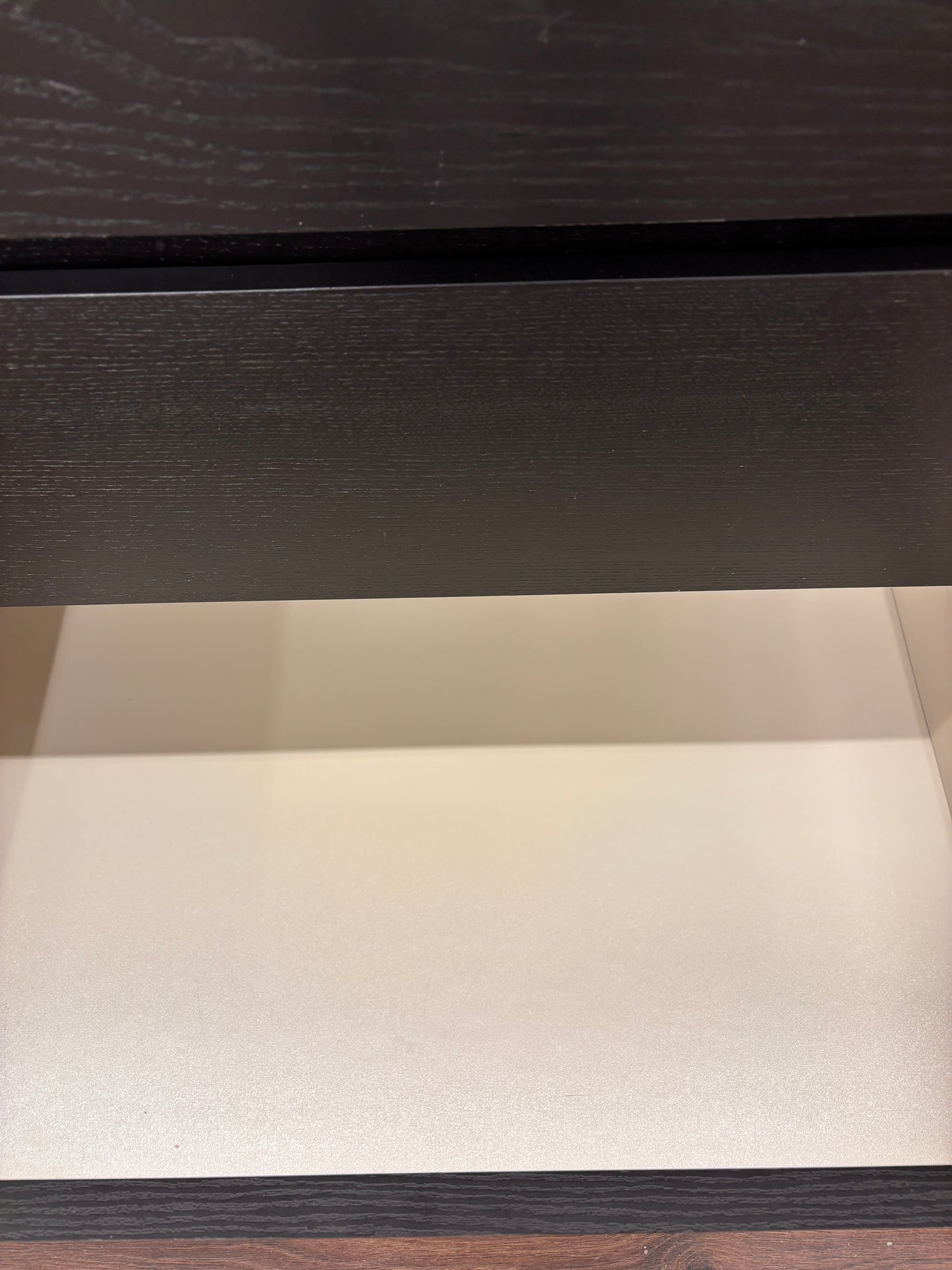 Ikea Malm 6 Laatikkoa Lipasto, musta, 160x78 cm/Senkki (Lasilevyllä) Kalustori