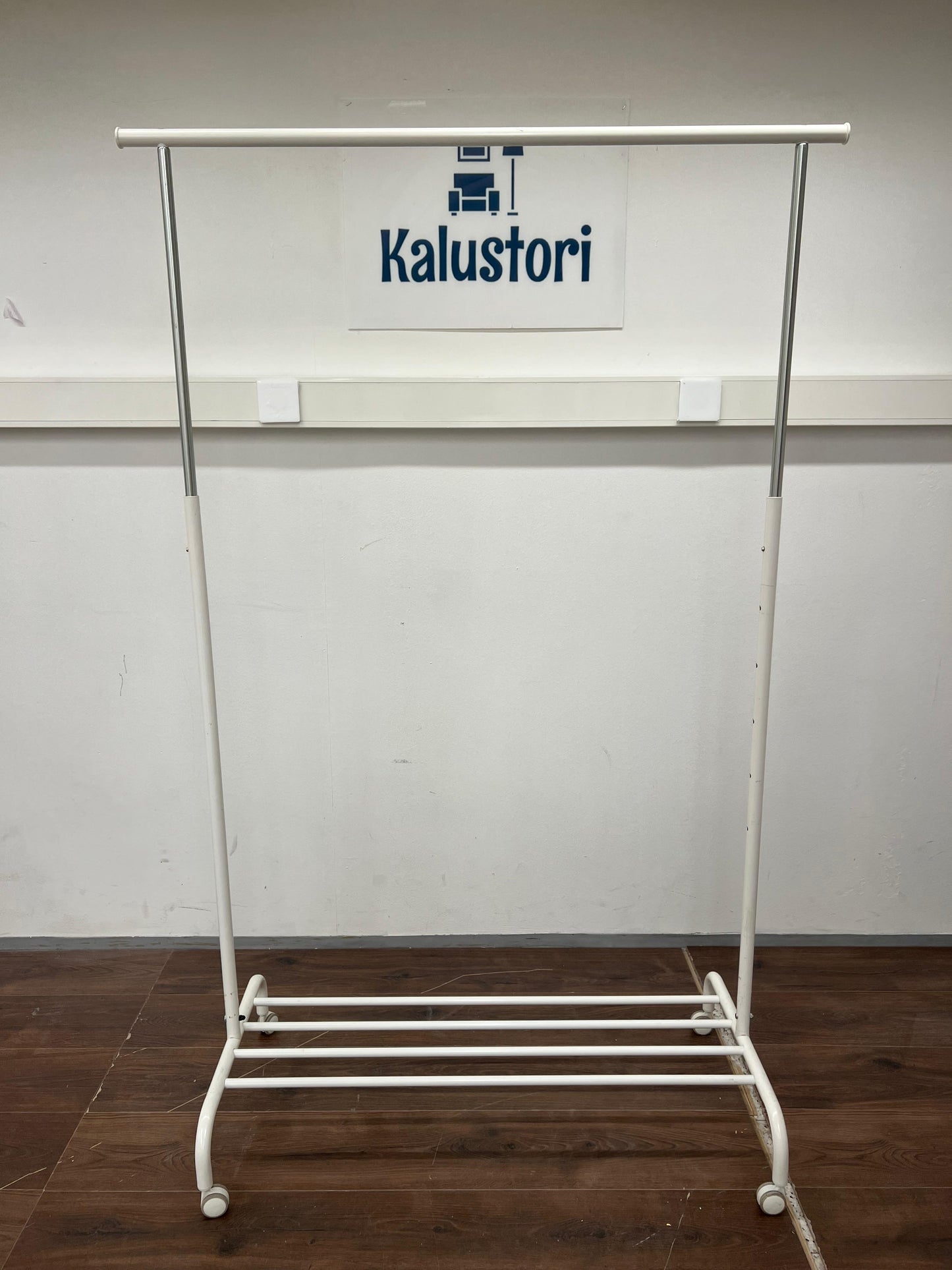 Ikea RIGGA Hattu- ja Takinaulakko, Valkoinen Kalustori