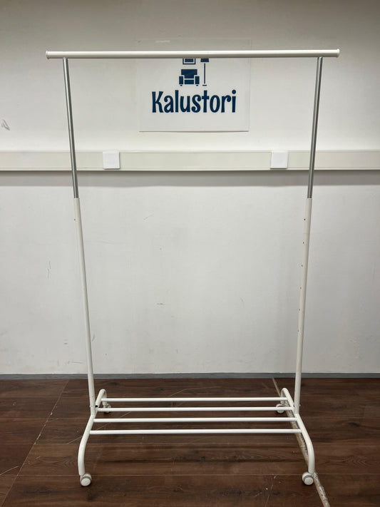 Ikea RIGGA Hattu- ja Takinaulakko, Valkoinen Kalustori