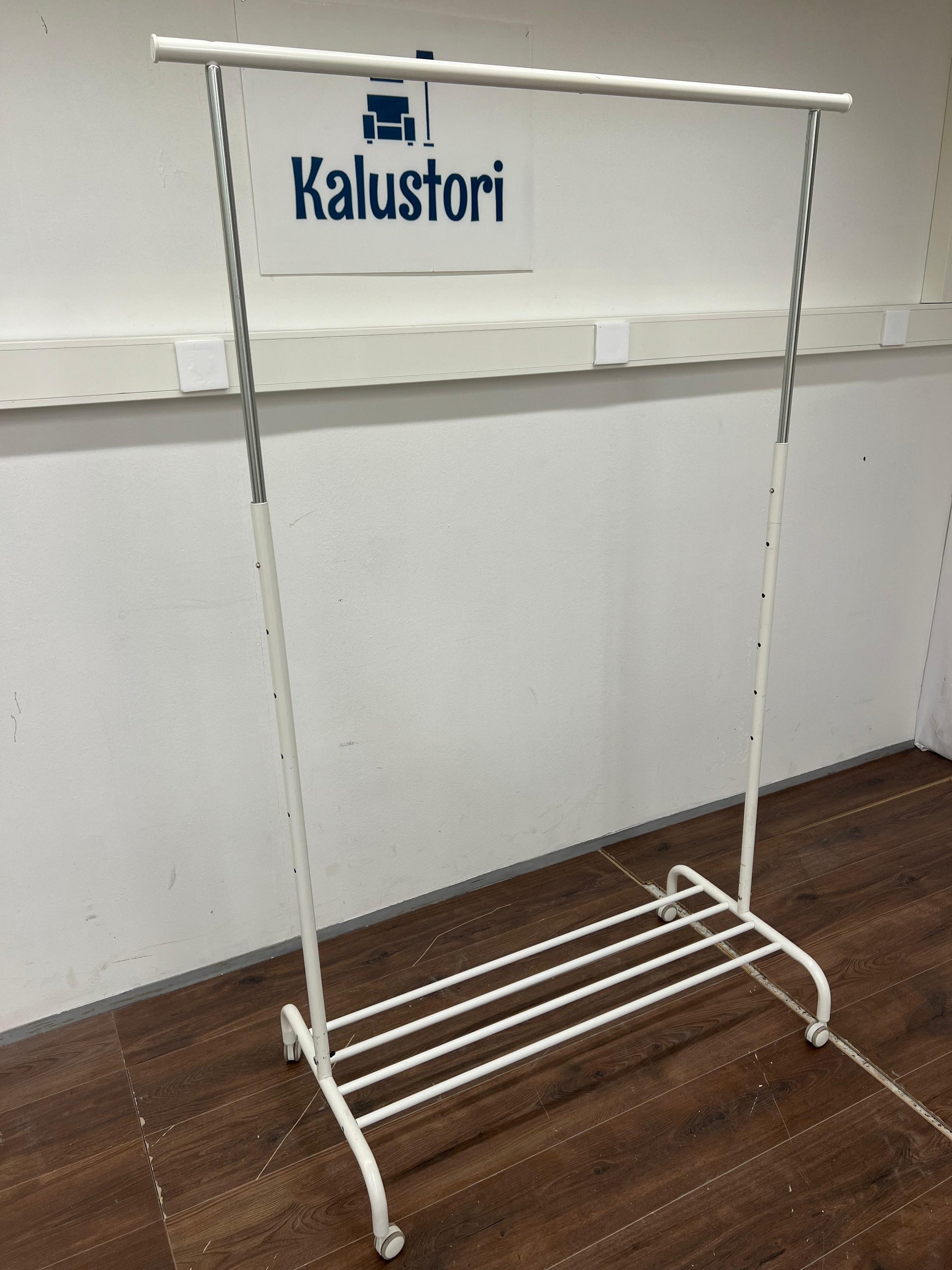 Ikea RIGGA Hattu- ja Takinaulakko, Valkoinen Kalustori