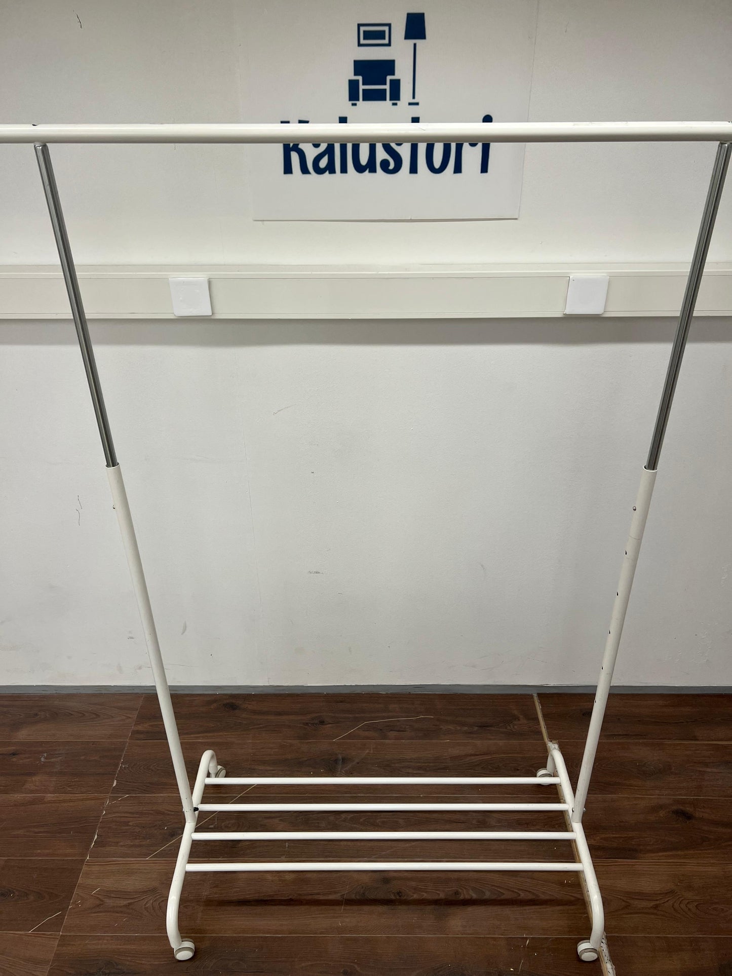 Ikea RIGGA Hattu- ja Takinaulakko, Valkoinen Kalustori