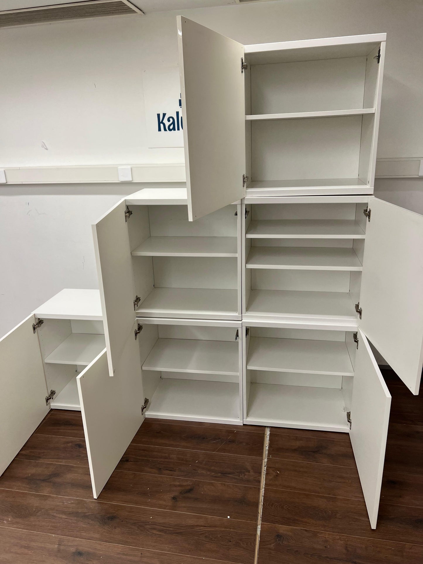 Ikea Bestå Kaappi, 7 kpl, valkoinen Kalustori
