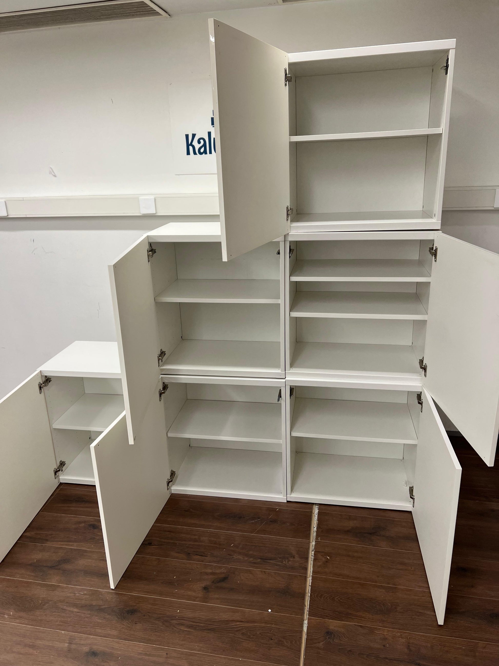 Ikea Bestå Kaappi, 7 kpl, valkoinen Kalustori