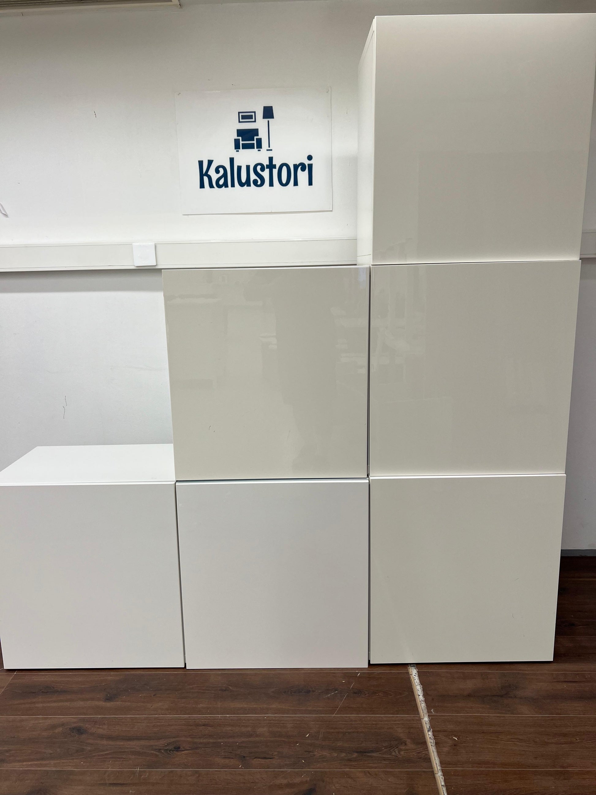 Ikea Bestå Kaappi, 7 kpl, valkoinen Kalustori