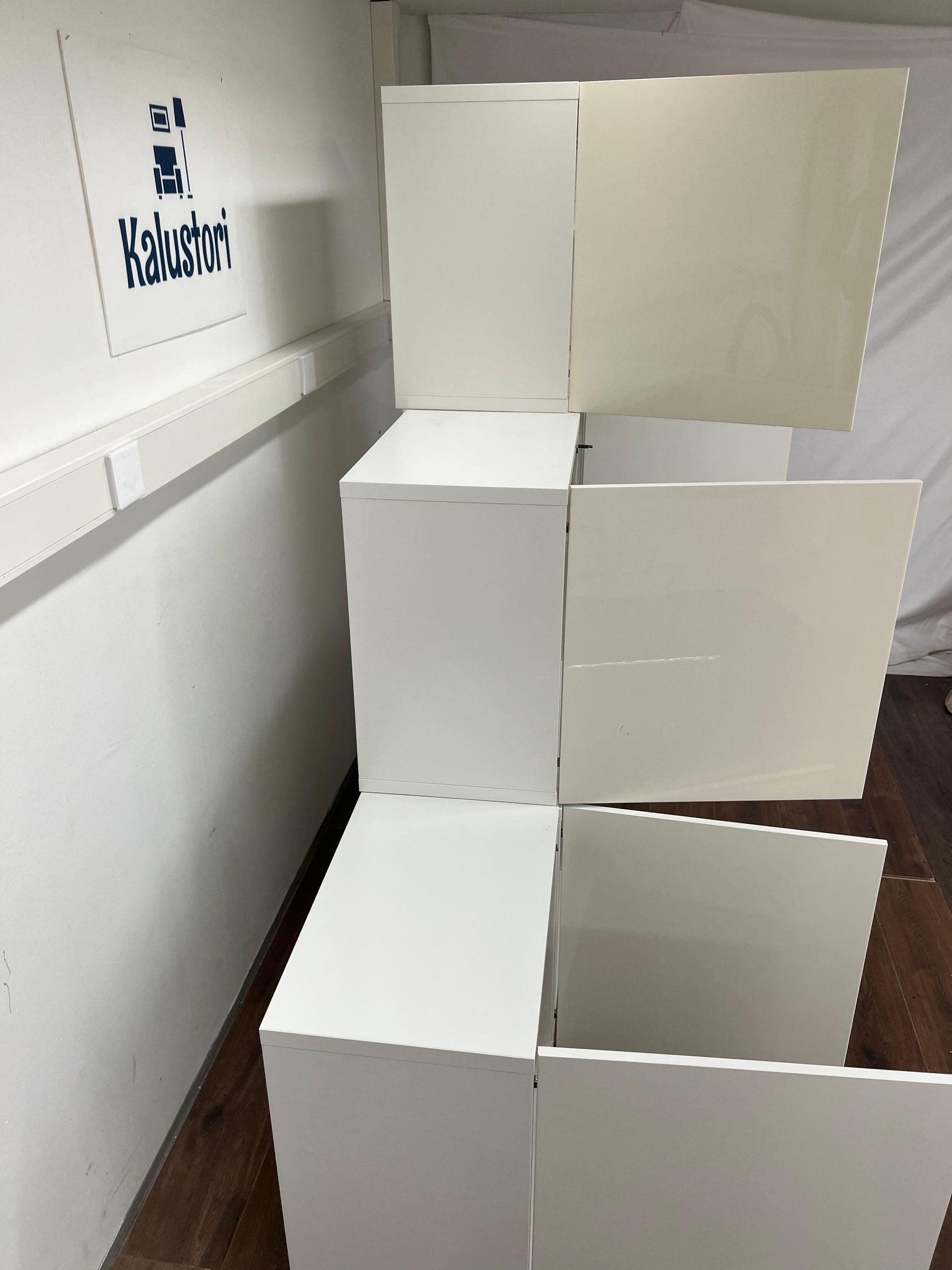 Ikea Bestå Kaappi, 7 kpl, valkoinen Kalustori