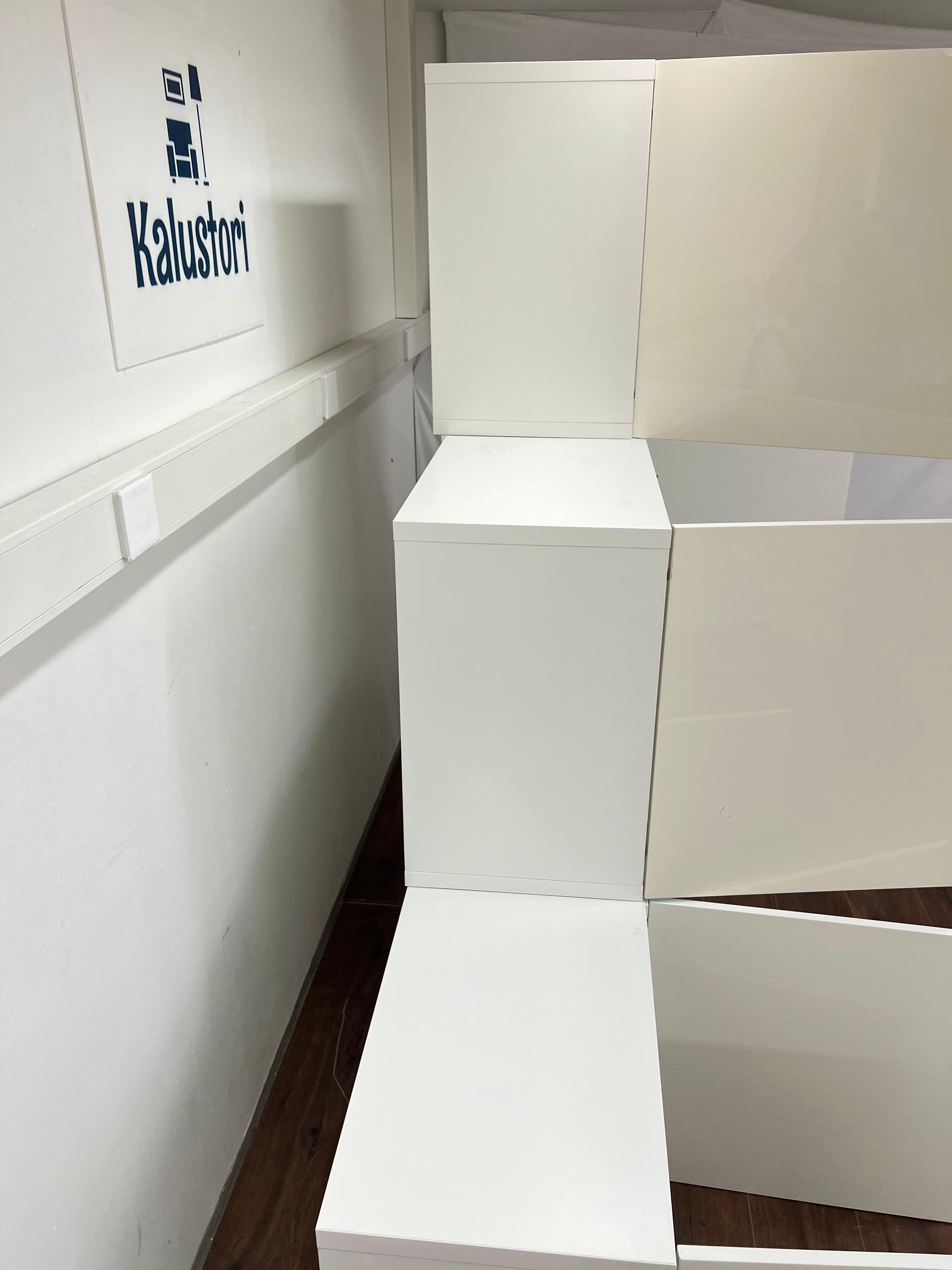 Ikea Bestå Kaappi, 7 kpl, valkoinen Kalustori