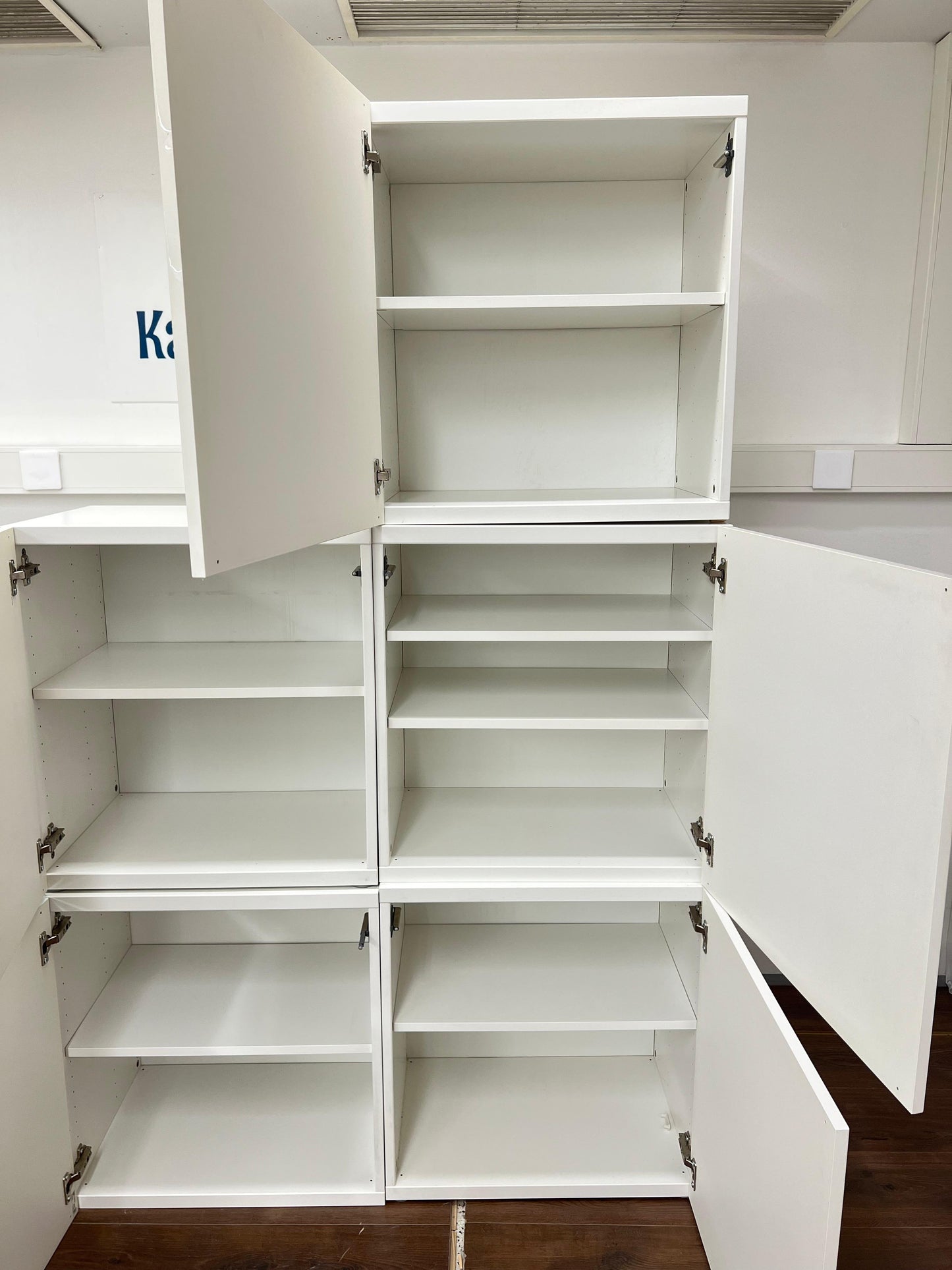Ikea Bestå Kaappi, 7 kpl, valkoinen Kalustori