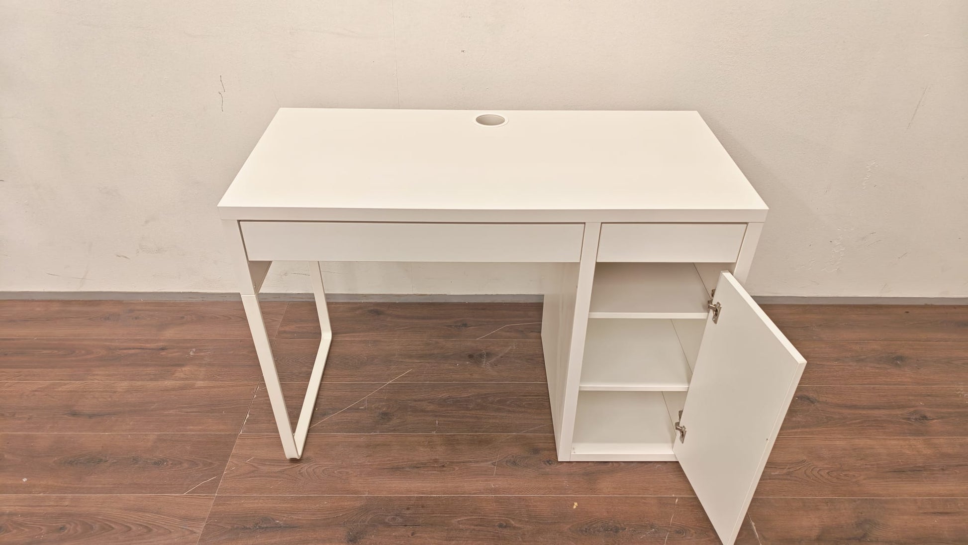 Ikea MICKE Työpöytä, valkoinen Kalustori