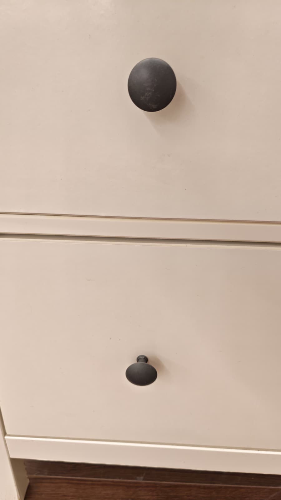 Ikea HEMNES Lipasto, 3 laatikkoa, valkoiseksi petsattu, 108x96 cm Kalustori