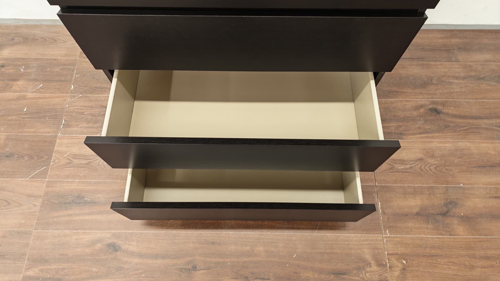 Ikea MALM Lipasto, 4 laatikkoa, mustanruskea, 80x100 cm Kalustori