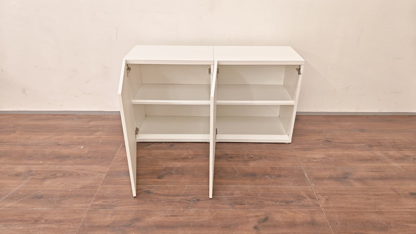 Ikea Bestå Kaappi, 2 kpl, valkoinen Kalustori
